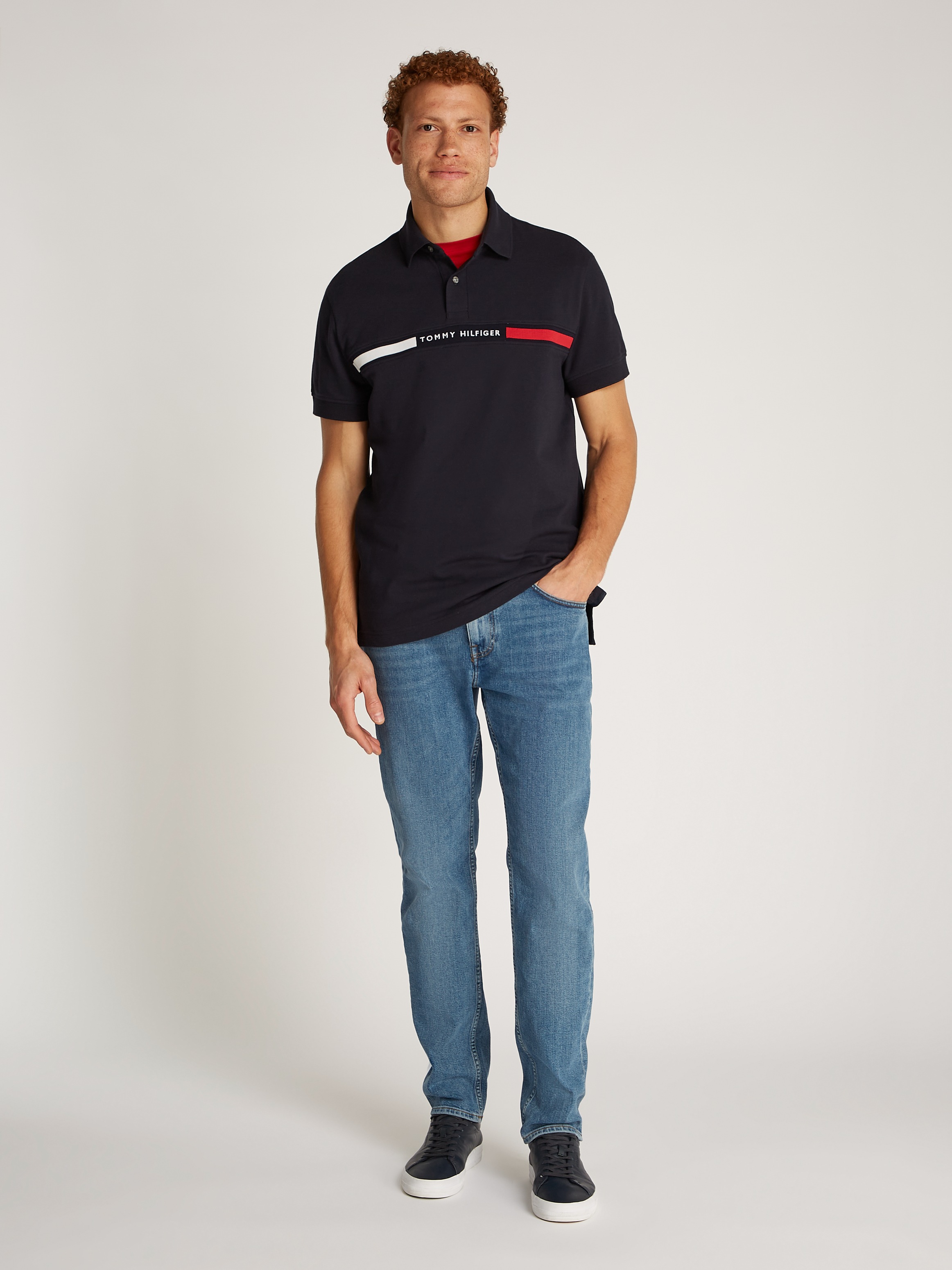 Tommy Hilfiger Poloshirt »HILFIGER CHEST INSERT REG POLO«