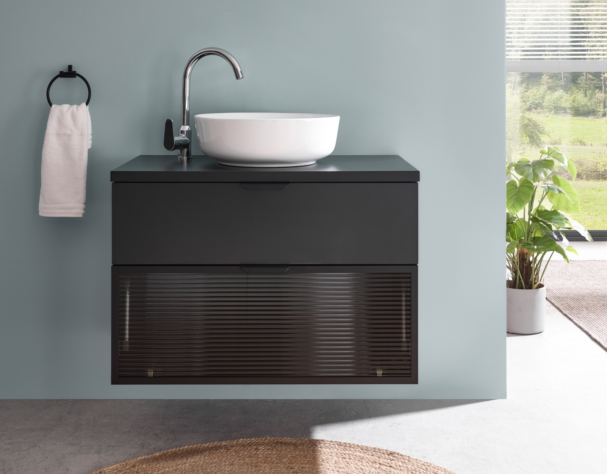 BASIC by Balculina Waschbeckenunterschrank »Diosa B/H/T 80x55x46 cm« 1 Stk. günstig online kaufen