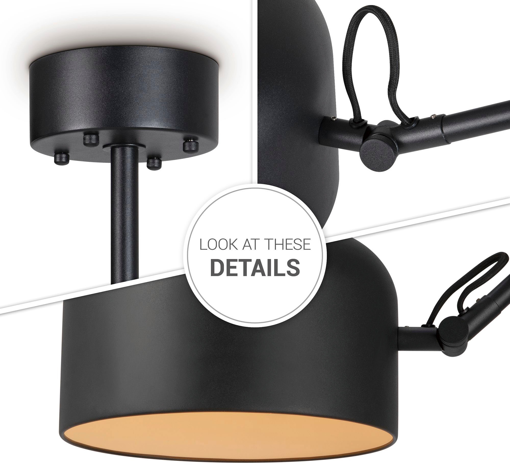 Paco Home Deckenleuchte »BOWL« E27