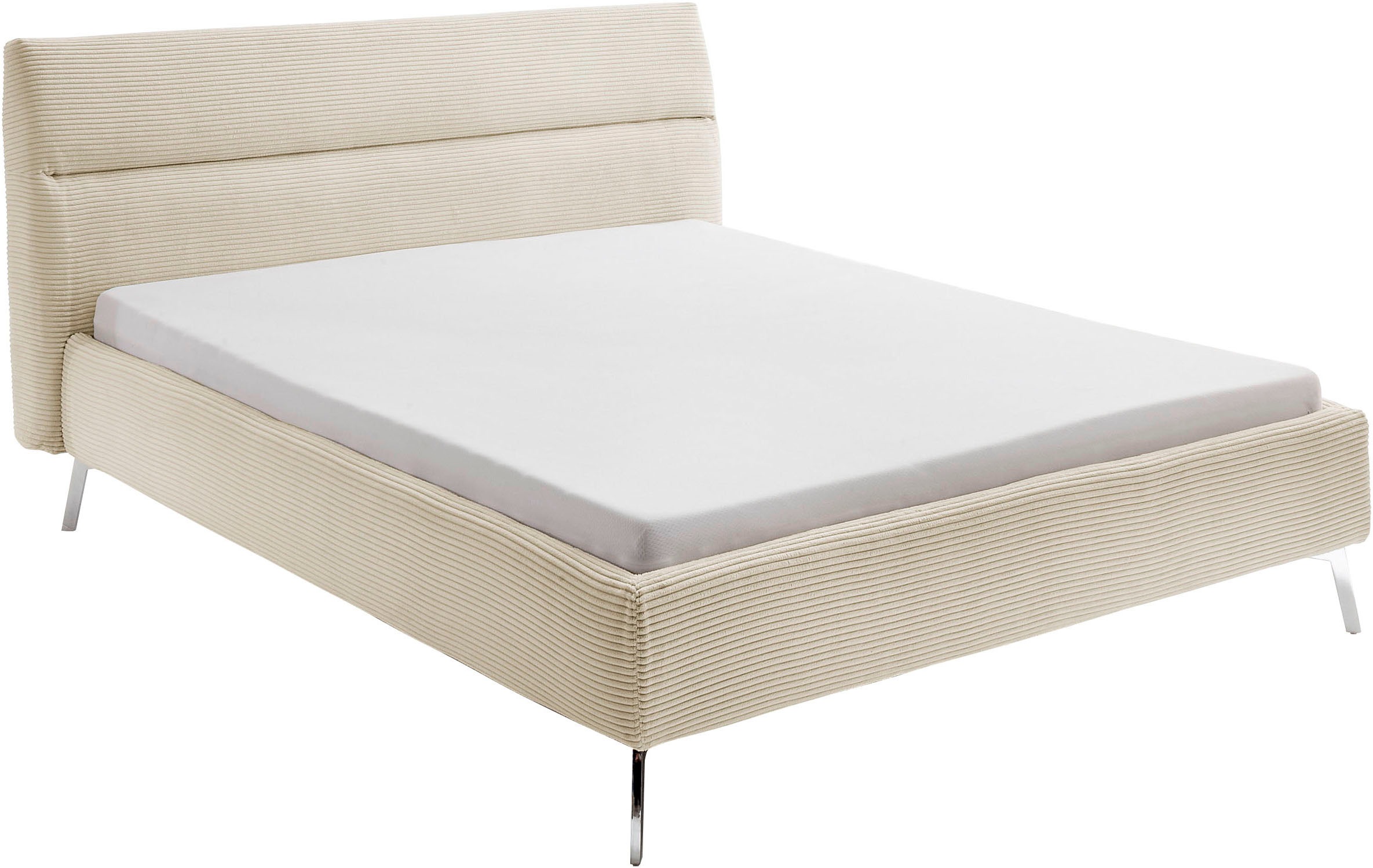 Home affaire Polsterbett »Elvo, weichgepolstertes Kopfteil, wahweise Überlä günstig online kaufen