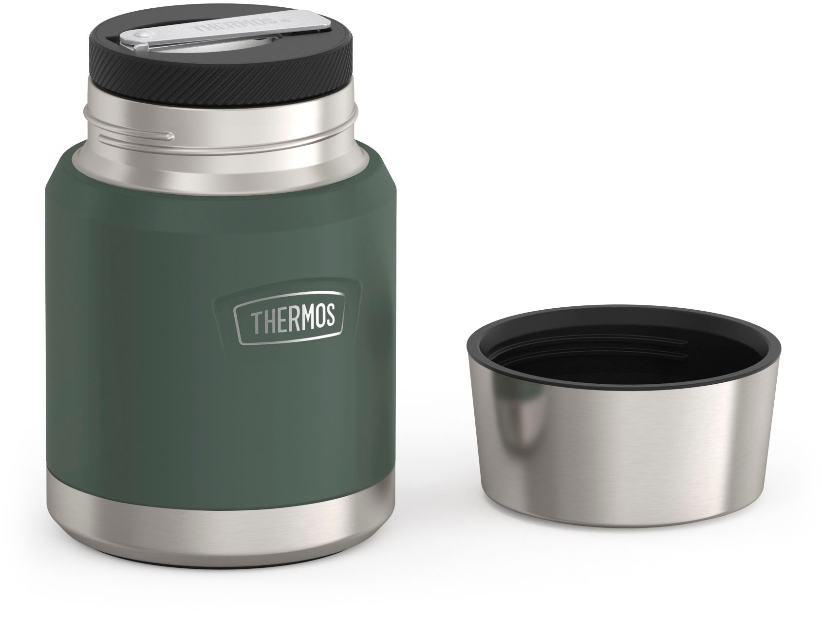THERMOS Thermobehälter »ICON FOOD JAR, Thermobehälter für Essen, spülmaschinenfest« 1 Stk. tlg. 0,47l, 10h heiß & 24h kalt, dicht & auslaufsicher, mit Löffel