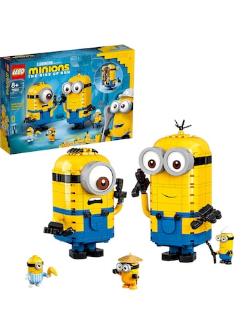 LEGO® Konstruktionsspielsteine »Minions-Figuren Bauset mit Versteck (75551), LEGO®... kaufen