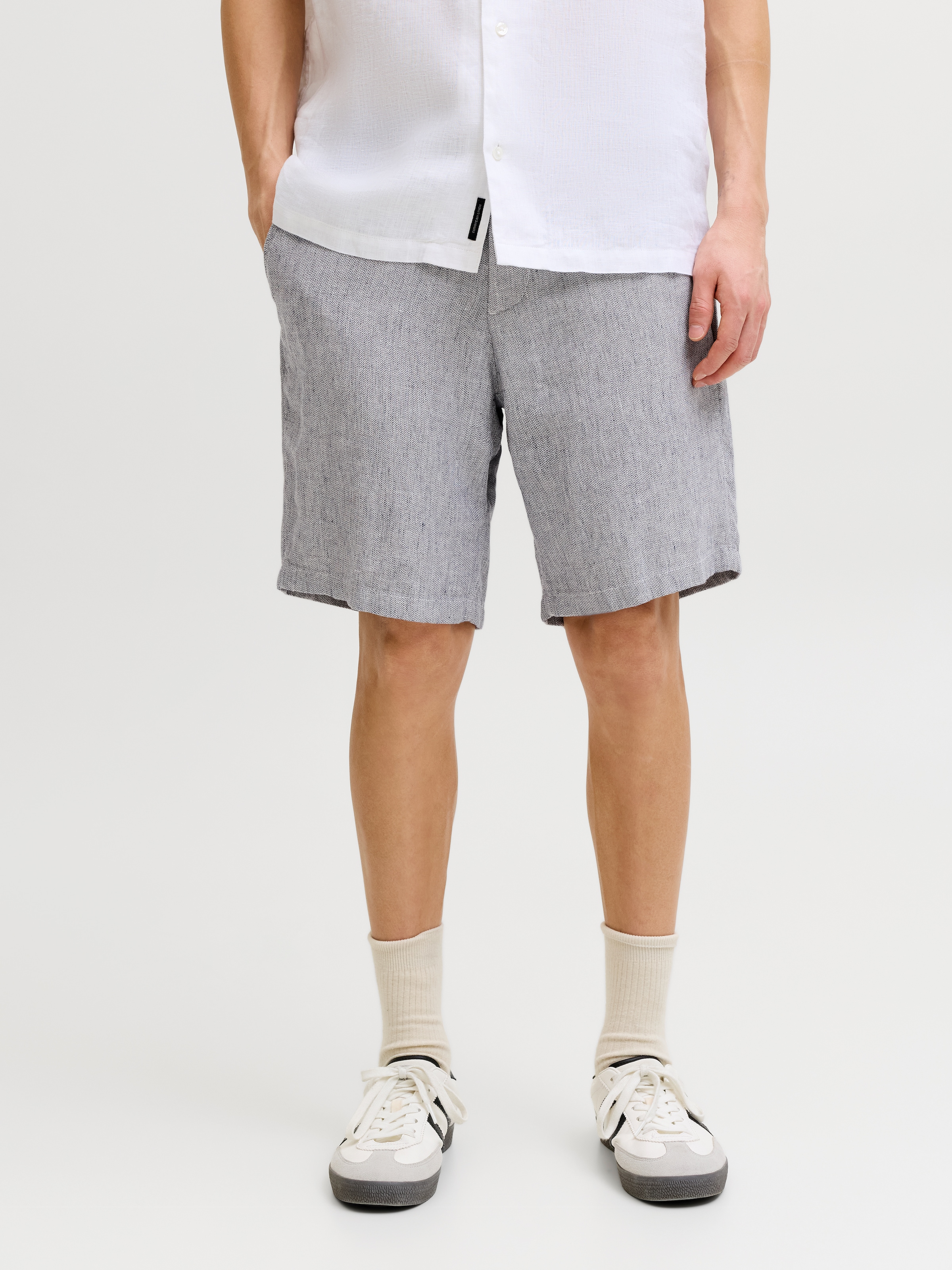 Jack & Jones Chinoshorts »JPSTACE MYKONOS LINEN BLEND SHORTS SRT«
