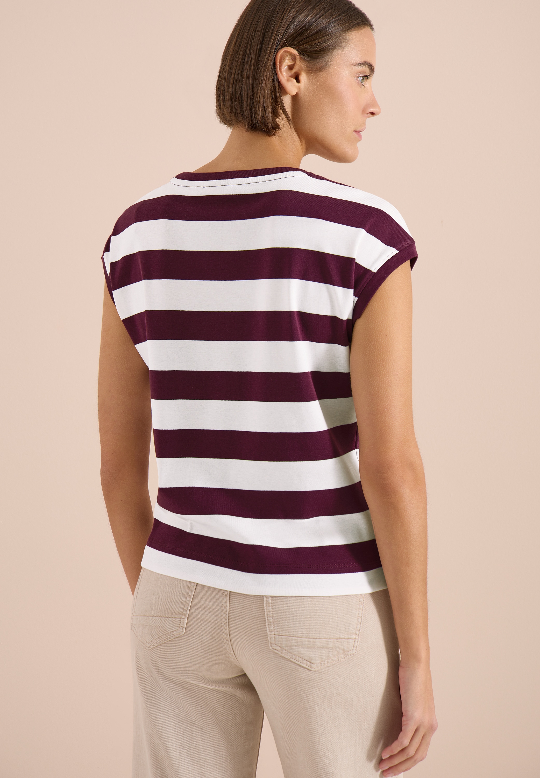 Cecil T-Shirt Mit Printdetail