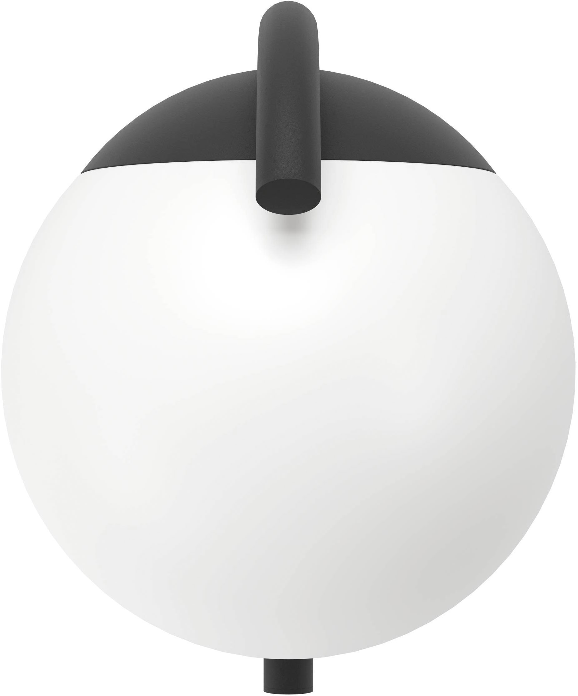 EGLO Wandleuchte »Prata Vecchia Außen Wandlampe, Außenleuchte, Minimalistisch, E27, IP44« E27 1 Stk. Wand-/Deckenleuchte - L20 x H26 x AL28,5 cm - schwarz - 1X28W exkl.