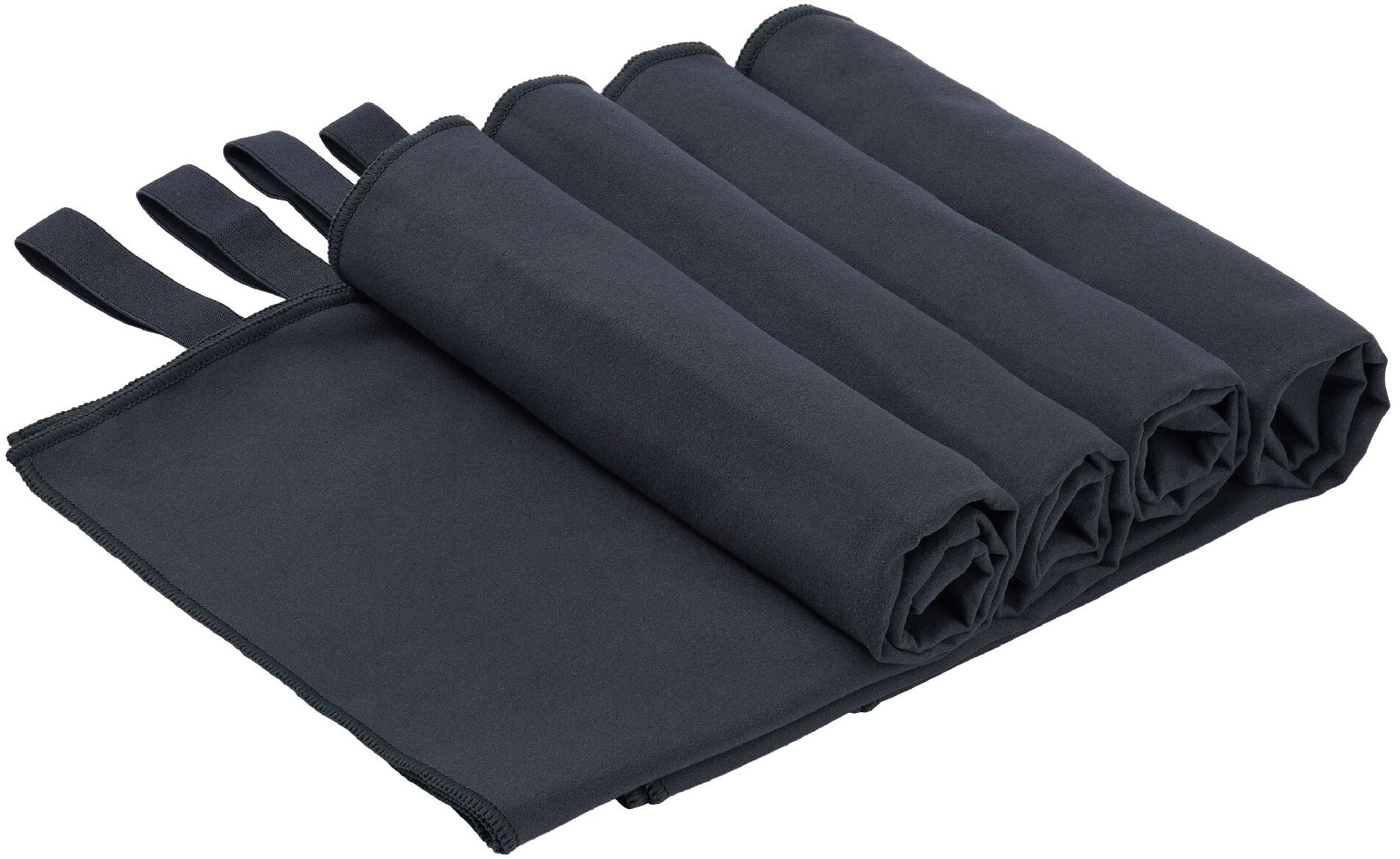 OTTO home Sporthandtuch »Leoa, Serie, 4 Handtücher«, (4 St., 4er Set 70/140 günstig online kaufen