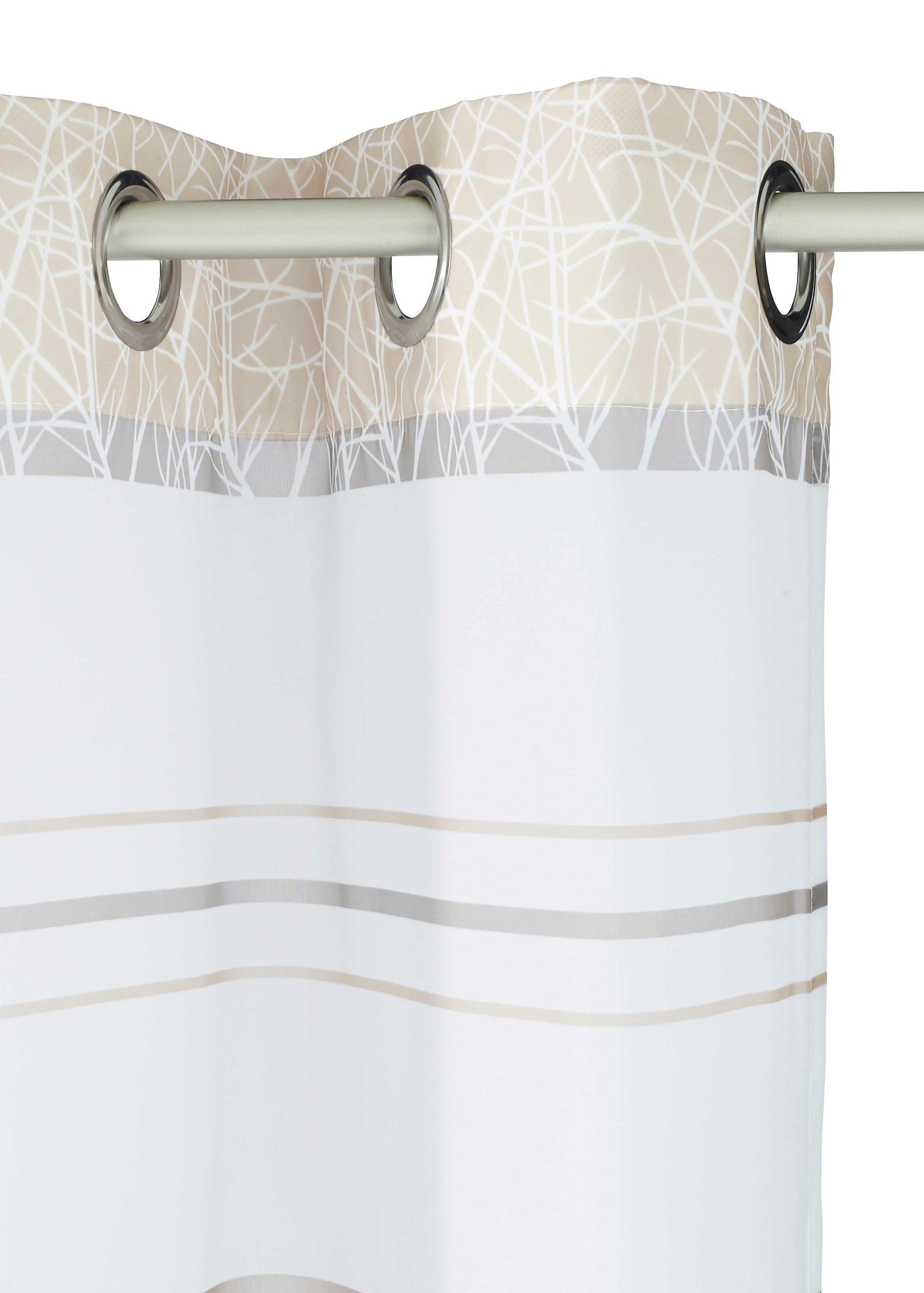 Vorhang, my »Camposa«, bequem transparent, (2 und St.), home Fertiggardine, bestellen Gardine Querstreifen schnell