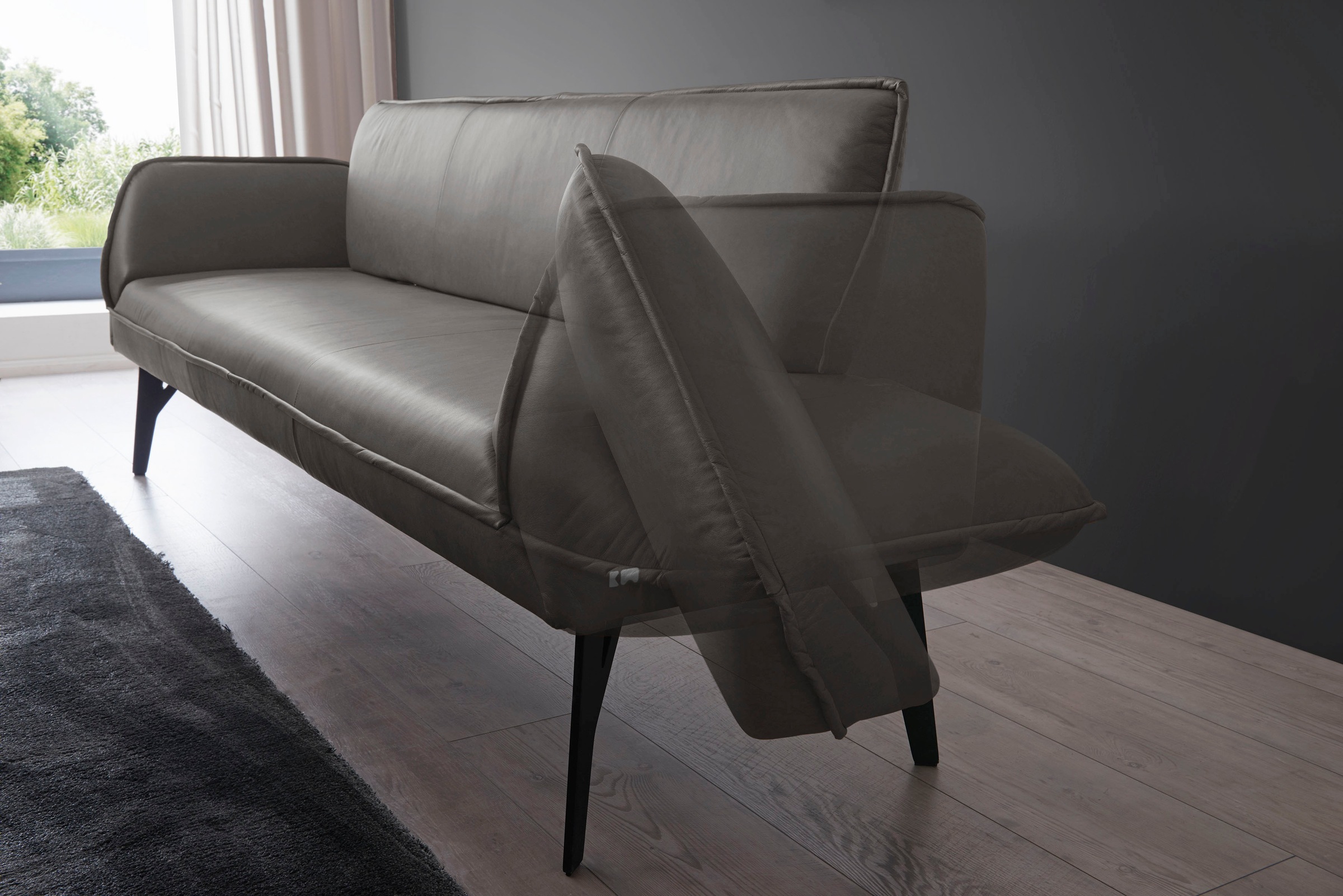 K+W Komfort & Wohnen Polsterbank »Drive« mit Seitenteilverstellung, wahlwei günstig online kaufen