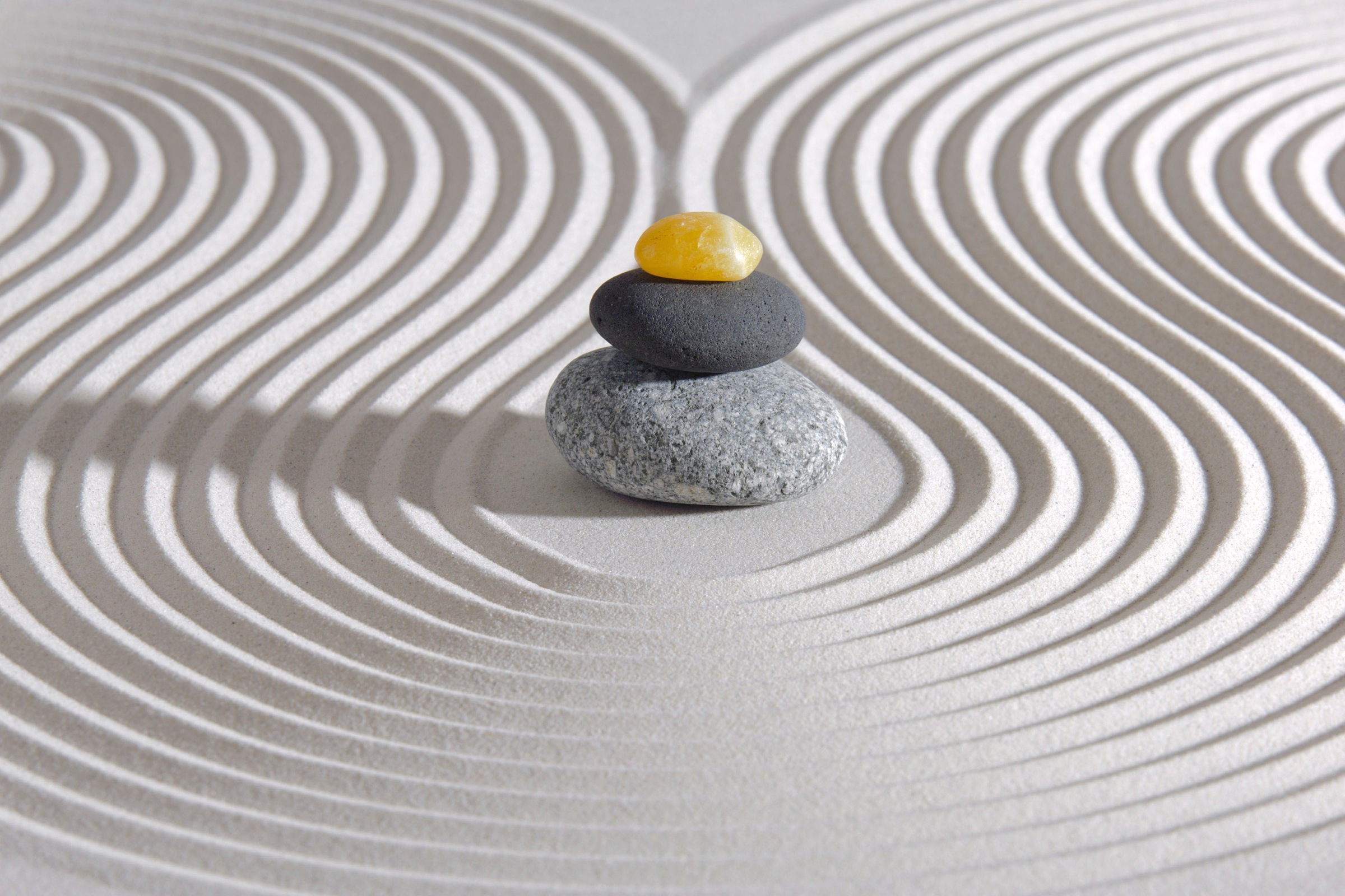 A.S. Création Leinwandbild »Hot Stone Spa«, Kunst-Gemälde-Kinder, (1 St.), Asiatisch Spa Steine Keilrahmen Entspannung Leinwand-Bild Wohnzimmer