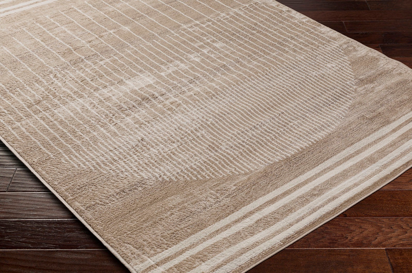 Livabliss Teppich »SANTIAGO«, rechteckig, 10 mm Höhe, Skandinavischer Teppich, Kurzflor Boho-Wohnzimmerteppich, Läufer