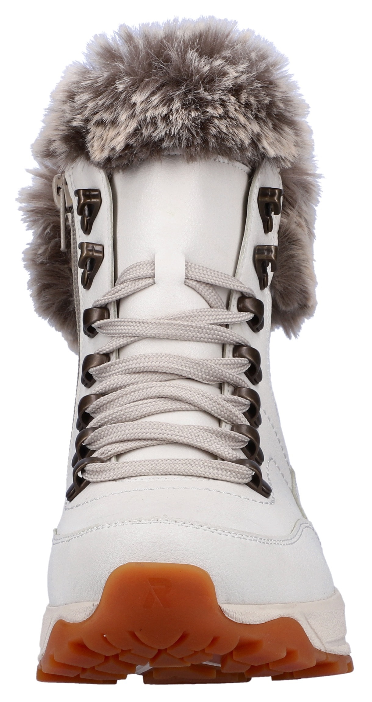 Rieker EVOLUTION Winterboots, Hightop Sneaker, Schnürboots, Winterschuh mit Lammwollfutter