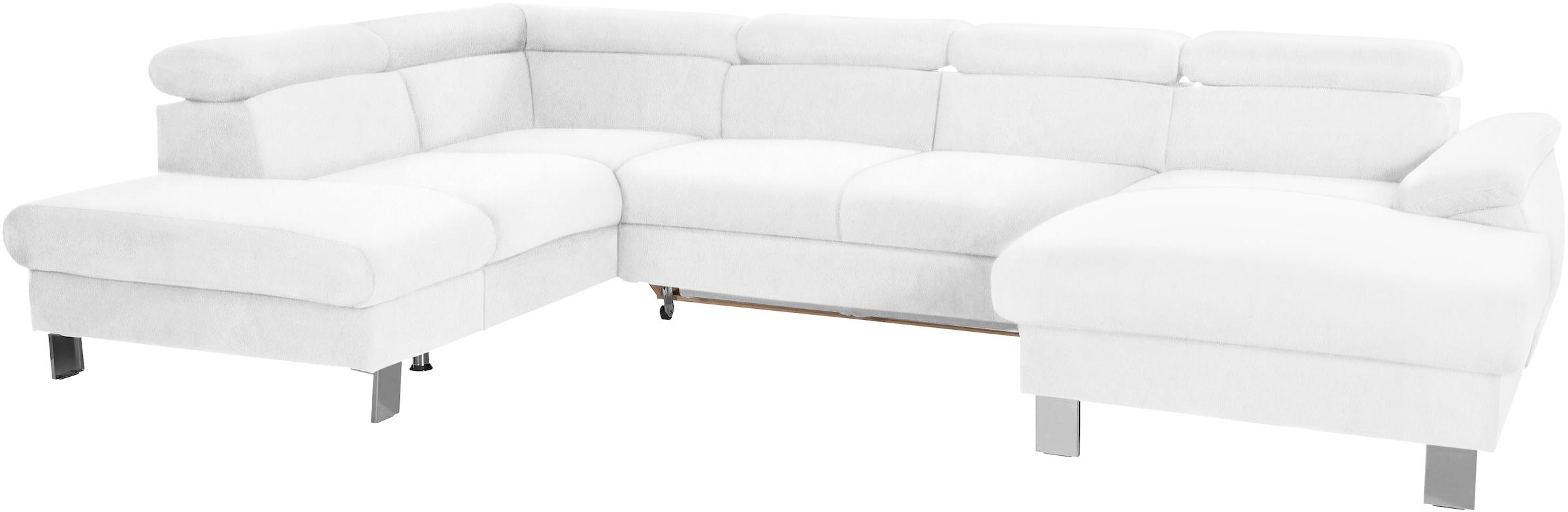 COTTA Wohnlandschaft »Komaris U-Form, B: 320 cm« mit Kopfteilverstellung, o günstig online kaufen