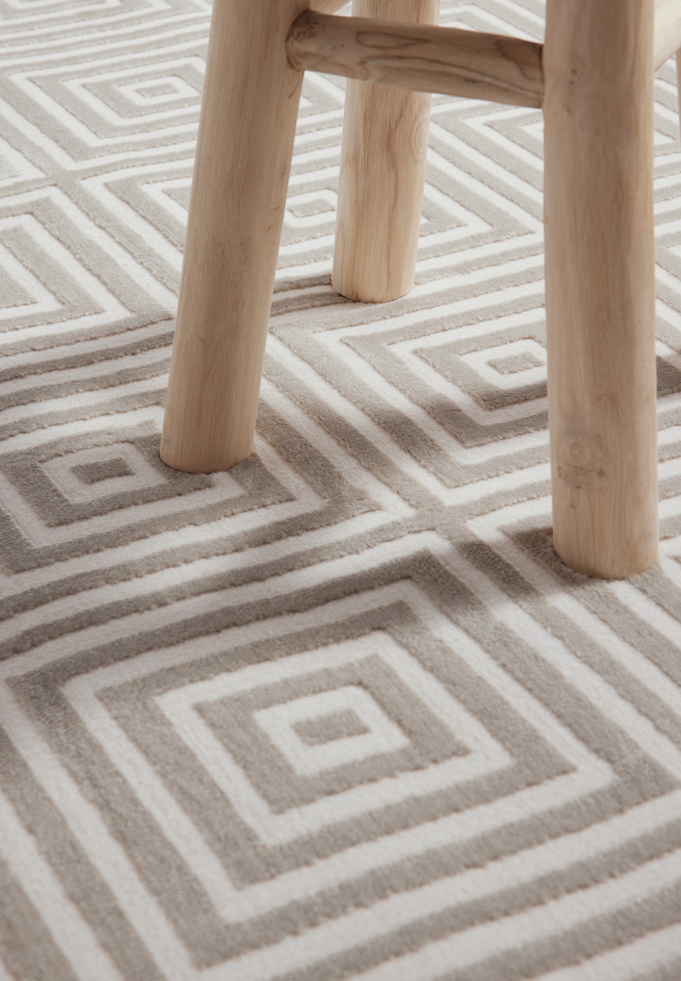ELLE DECORATION Designteppich »Tourmaline«, rechteckig, 9 mm Höhe, Wohnzimmer, Schlafzimmer, Läufer, Hoch-Tief Effekt, Flur, Glanz