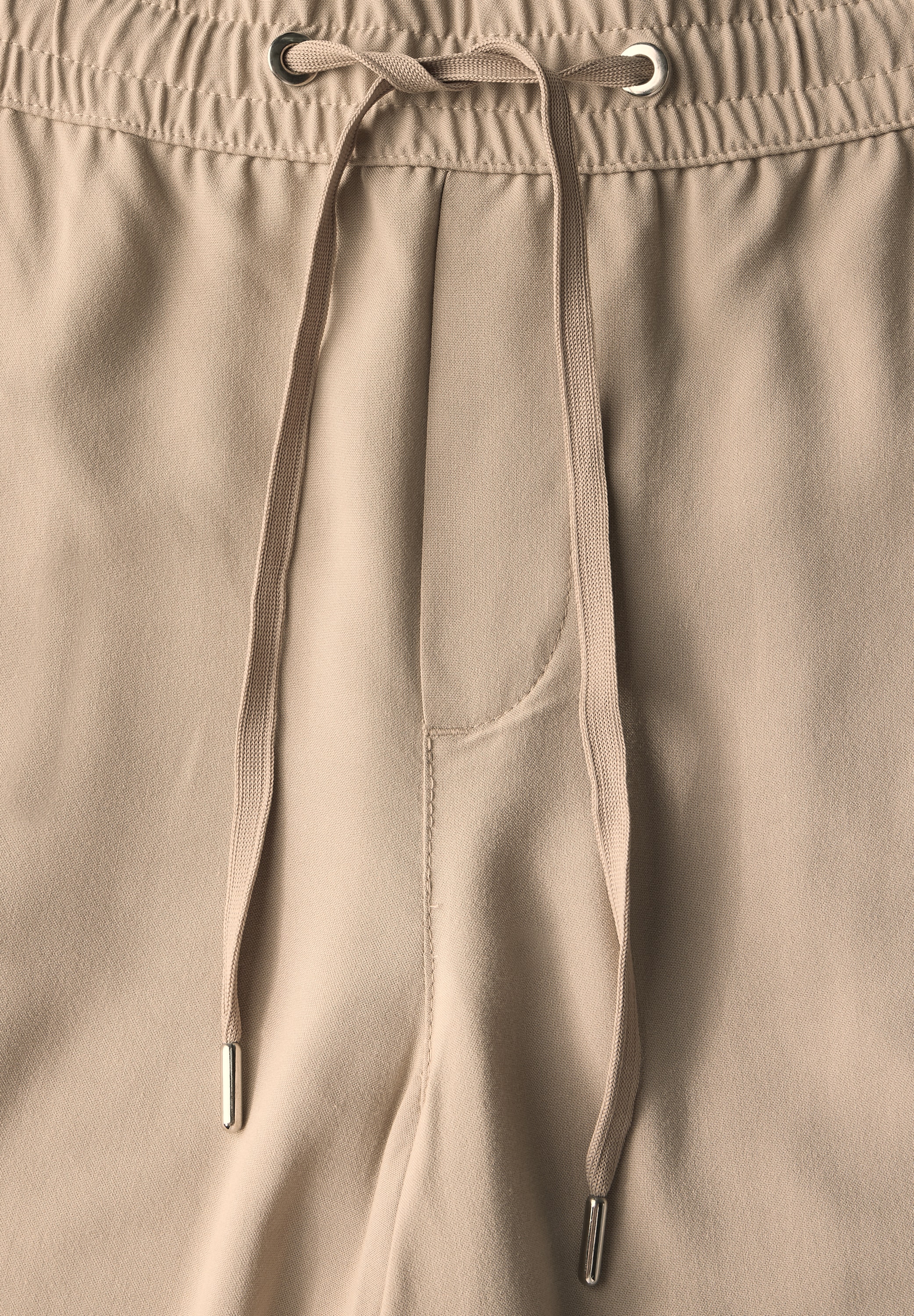 STREET ONE Stoffhose »Style Emee«, Sommerhose mit elastischem Bund mit Tunnelzug