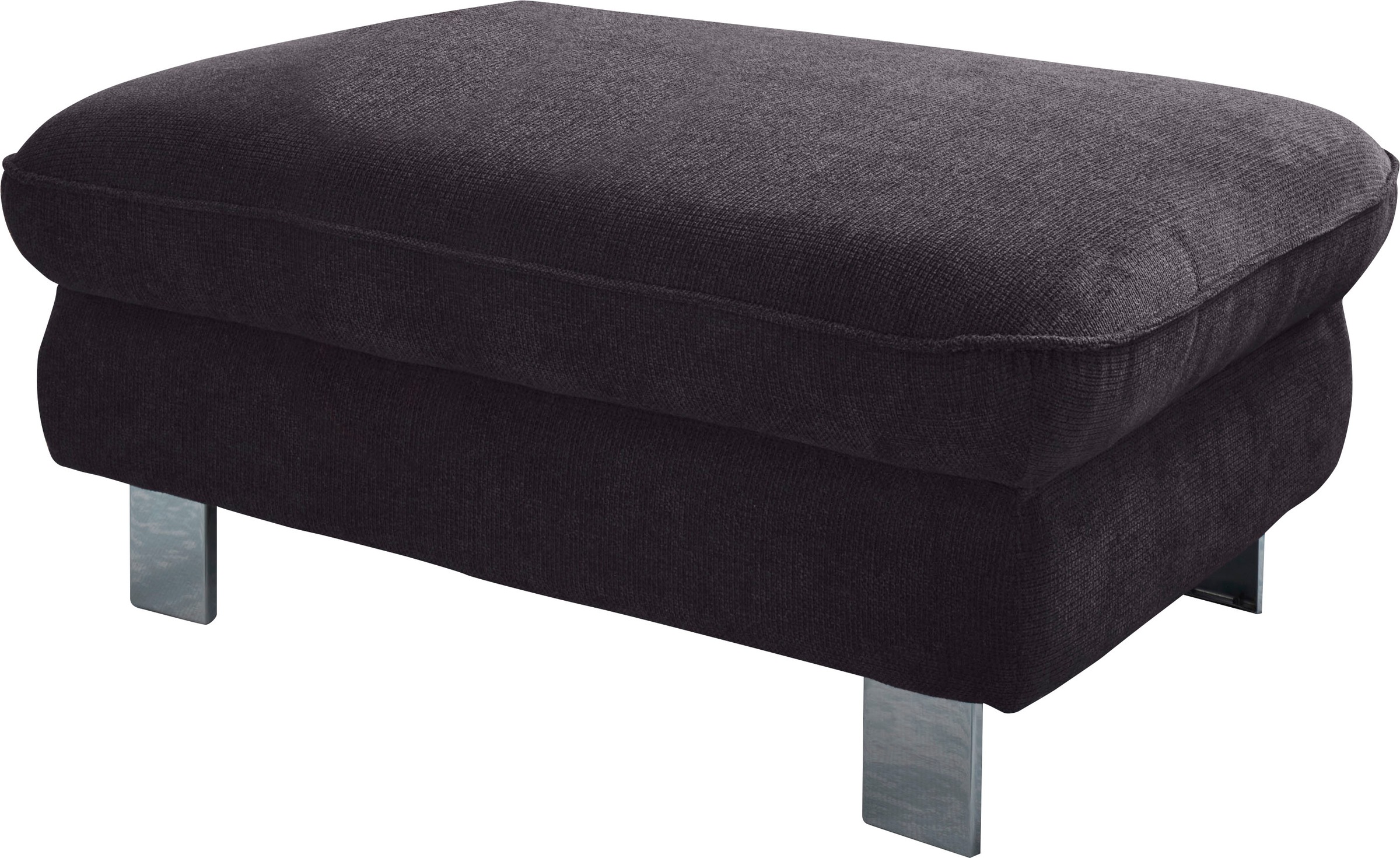 COTTA Polstergarnitur »Driver L-Form«, (Set, 2 tlg.), Set bestehend aus: Ecksofa mit Kopfteilverstellung & Hocker