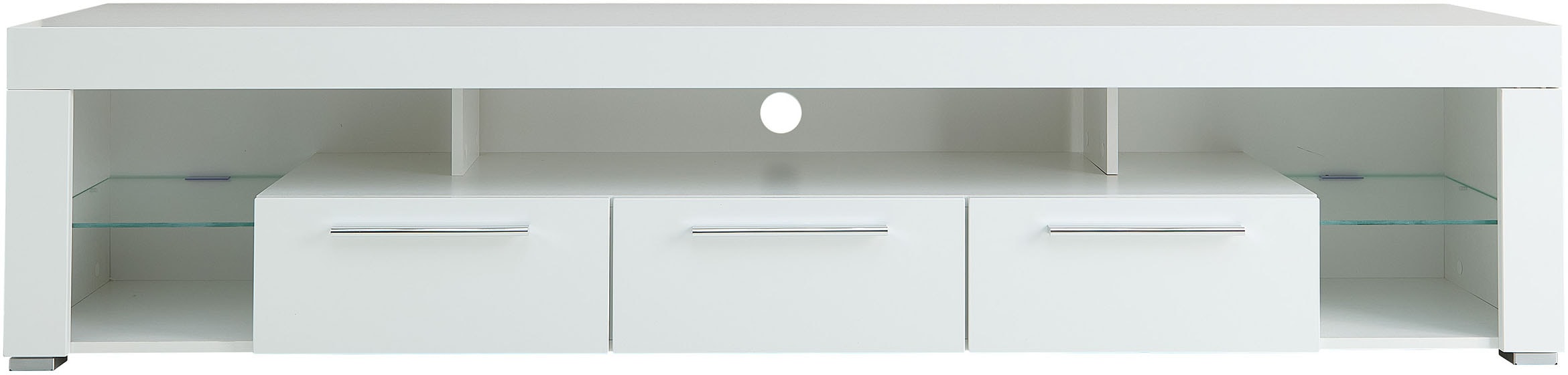 Stolkom TV-Schrank »Goal« 3 Schubkästen, 5 offenen Fächern, Stellmaß 200/44/44 cm