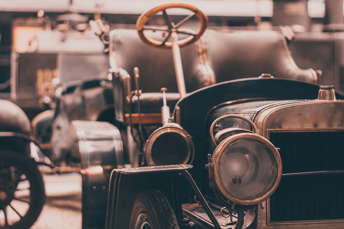 Papermoon Fototapete »oldtimer« günstig online kaufen