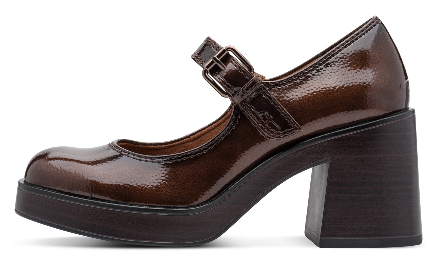 Tamaris Spangenpumps  Blockabsatz, Businessschuh in veganer Verarbeitung