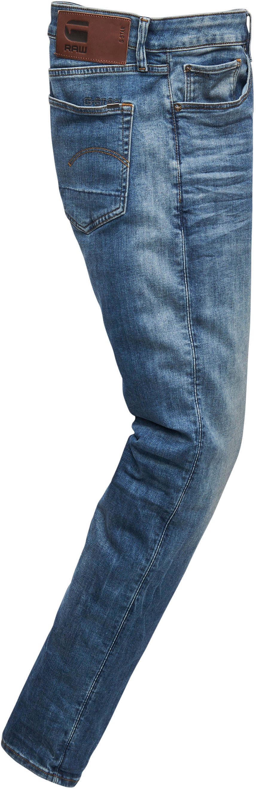 G-STAR Slim-fit-Jeans »3301 Slim«, mit toller Waschung und Elasthan