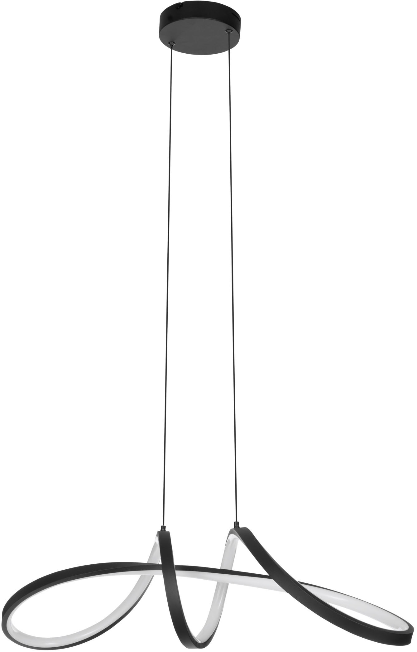 EGLO Hängeleuchte »CALAROSSA-Z Pendellampe - Alu, Stahl - LED - 22W - IP20« LED-Modul 1 Stk. Kaltweiß | Neutralweiß | Warmweiß Hängelampe, Deckenlampe, Wohnzimmer, Esszimmer, L70,5 x B23 x H110 cm