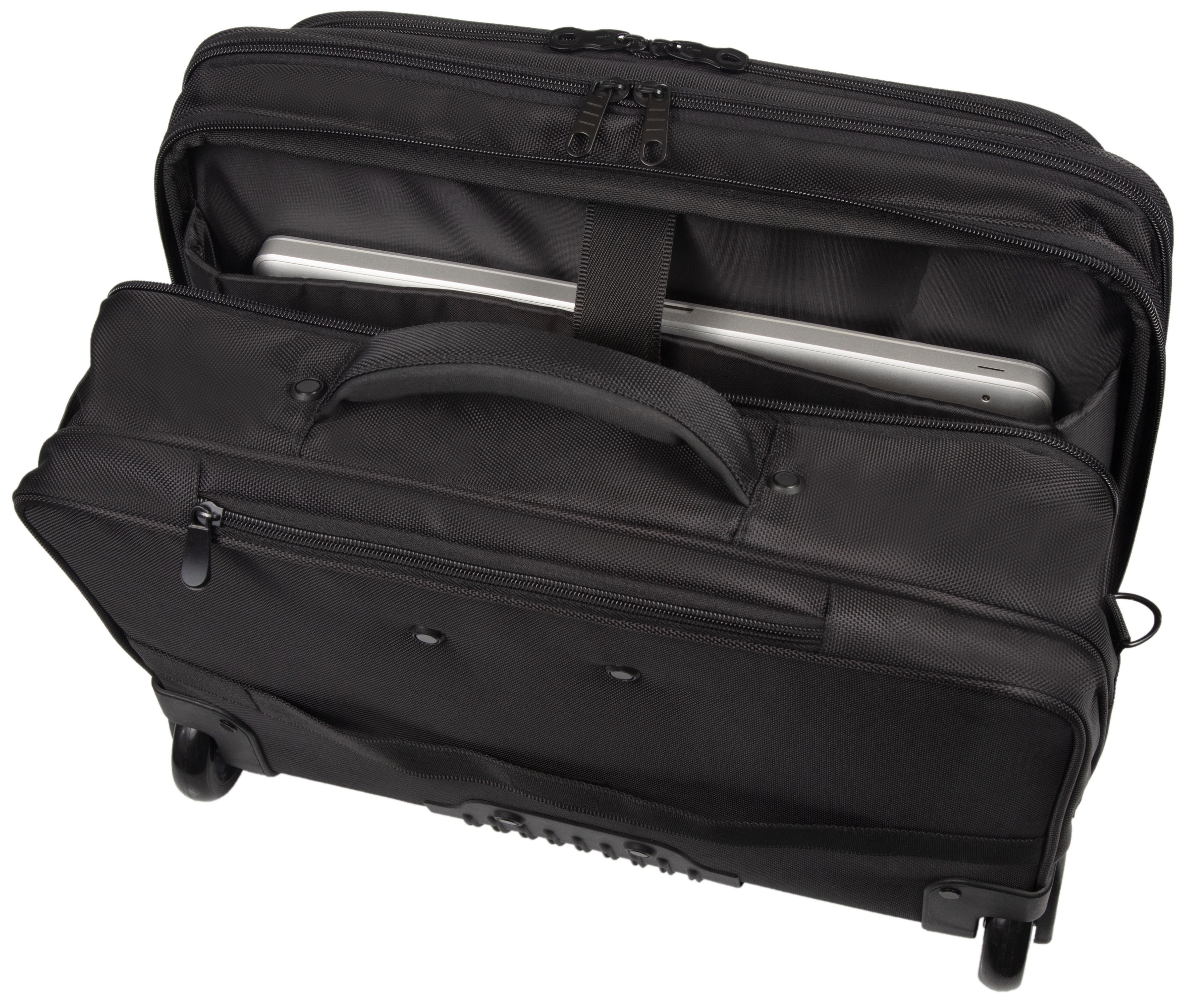LIGHTPAK® Business-Trolley »RPET«, 2 Rollen, mit Laptopfach; aus recyceltem Material