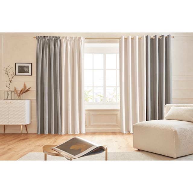 Guido Maria Kretschmer Home&Living Vorhang »MIRKO«, (1 St.), blickdicht,  nachhaltig, monochrom, basic online kaufen
