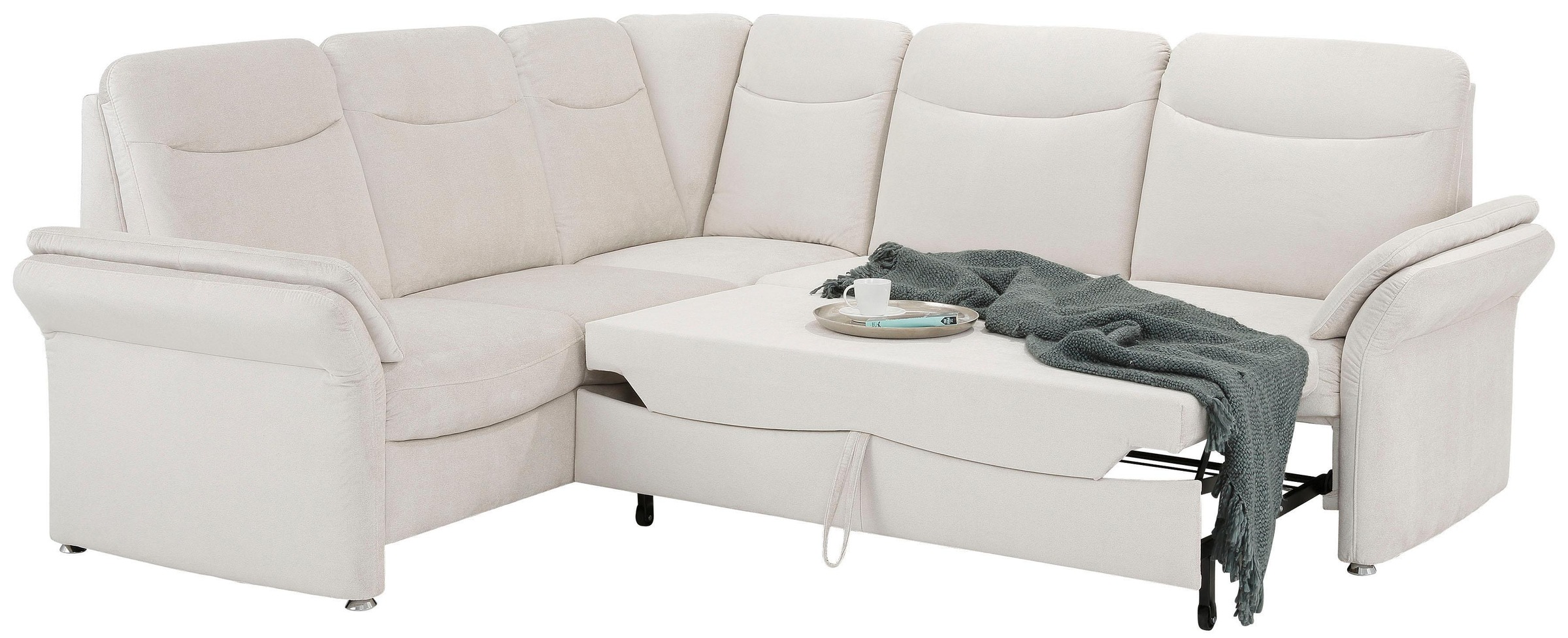 Home affaire Ecksofa »Tahoma L-Form«, mit Armlehnfunktion, wahlweise Bettfunktion, Schublade, Relaxfunktion