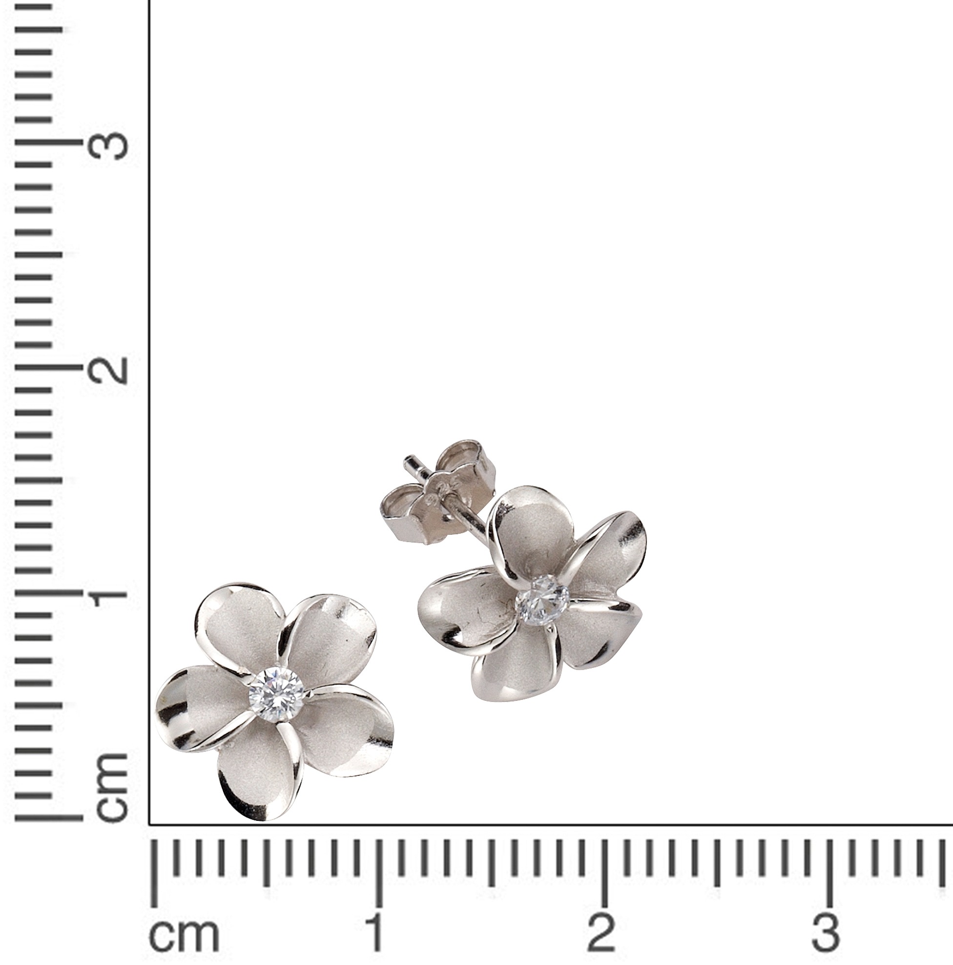 Firetti Paar Ohrstecker »Schmuck Geschenk, Blume/Blüte«, mit Zirkonia  online bestellen