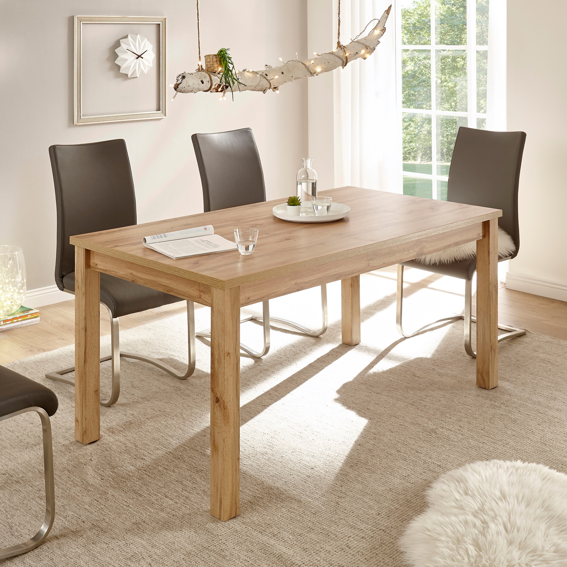 Home affaire Esstisch »Westminster«, im romantischen Landhausstil günstig online kaufen