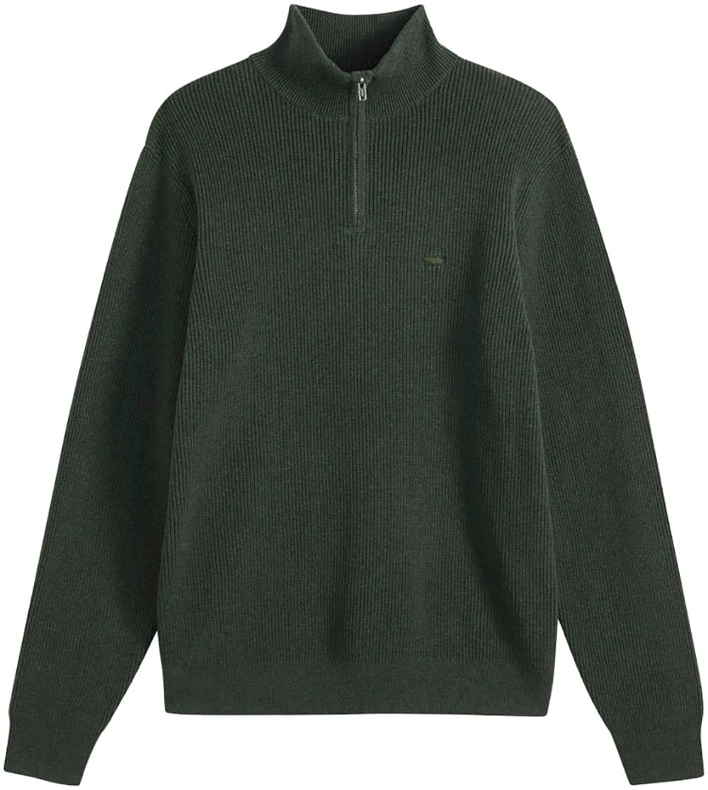 Levi's® Strickpullover »HM QUARTER ZIP SWEATER« mit Zipper und Struktur