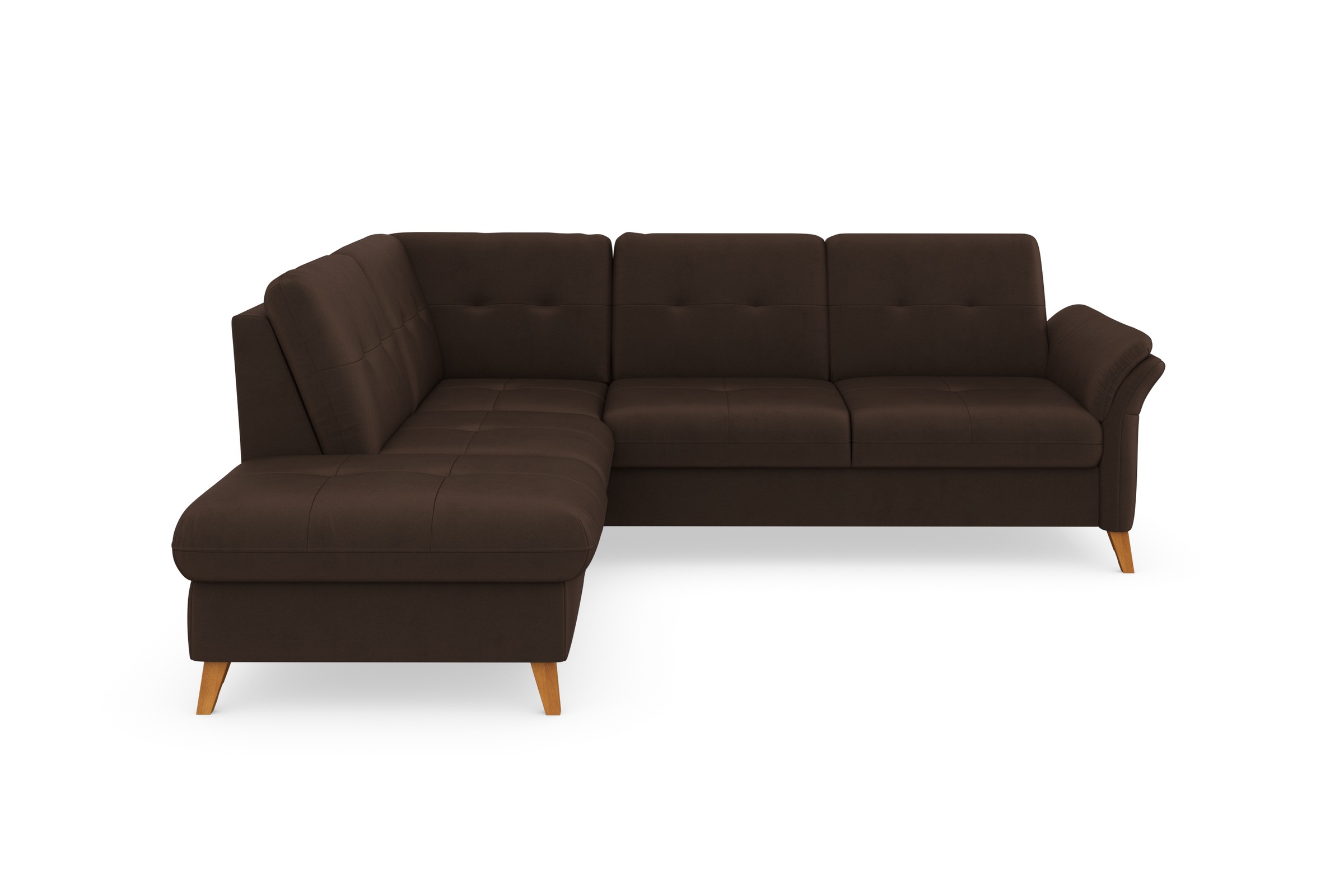 sit&more Ecksofa »Göteborg«, inkl. Sitztiefenverstellung, wahlweise mit Bettfunktion & Bettkasten