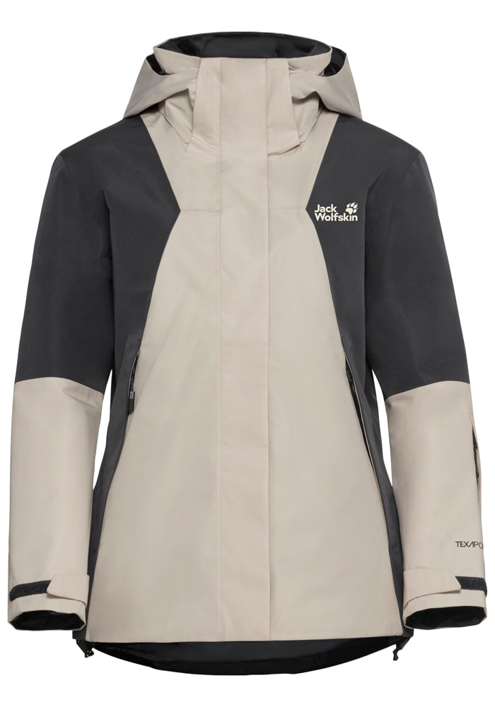 Jack Wolfskin Skijacke »FLOWLINE 2L INS JKT W«, mit Kapuze