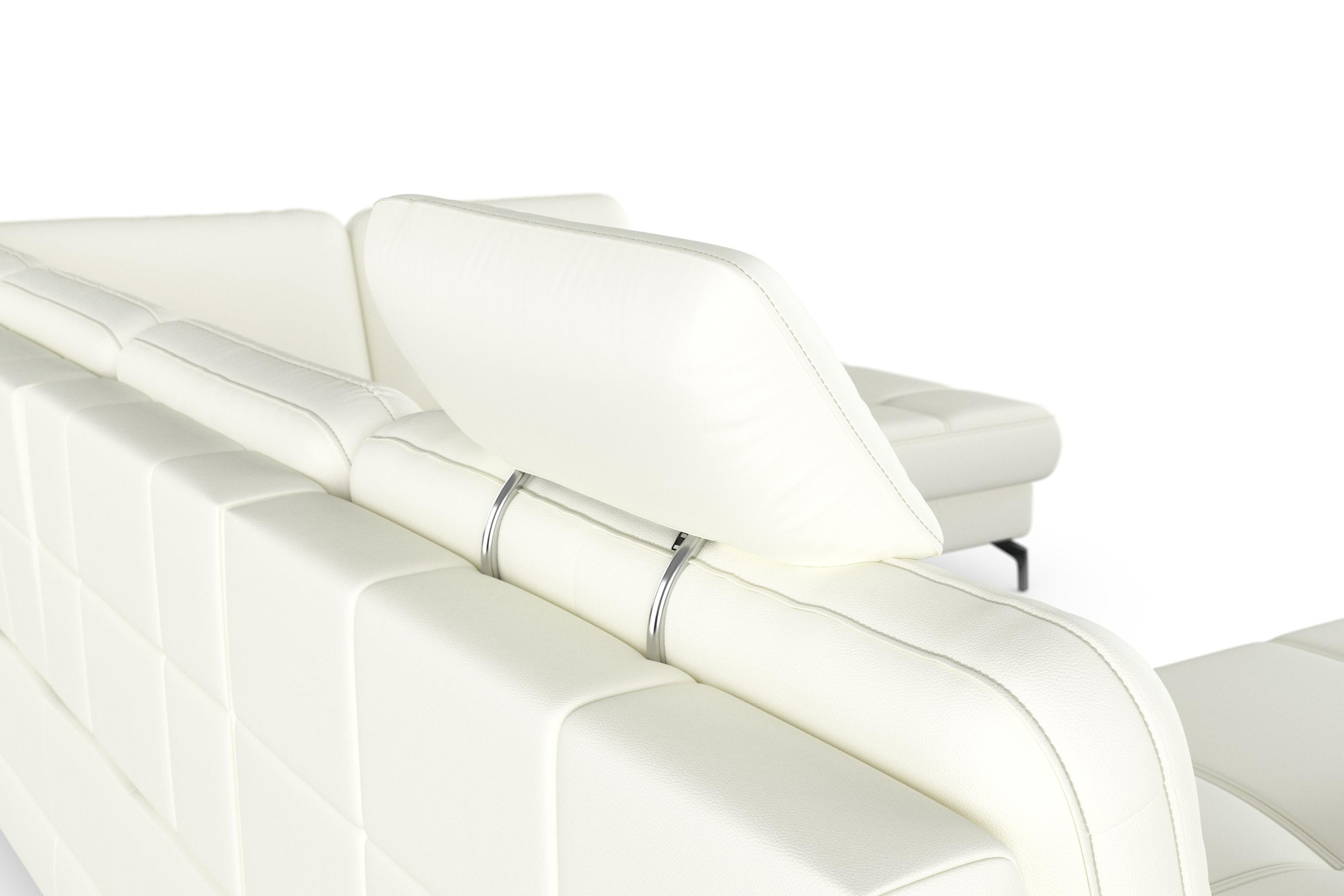 sit&more Wohnlandschaft »Bendigo U-Form«, inklusive Sitztiefenverstellung, Bodenfreiheit 12 cm, in 2 Fußfarben