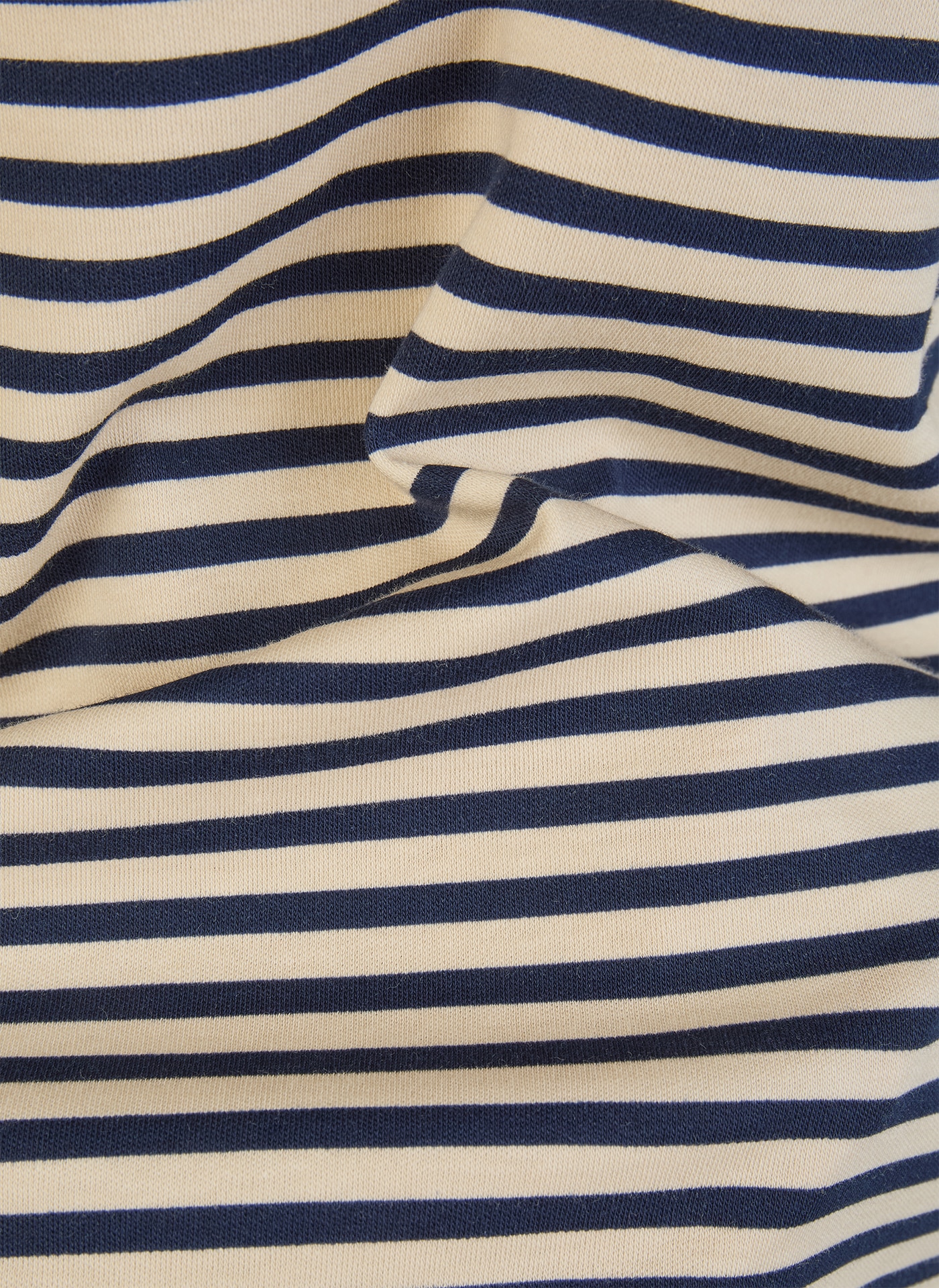 Rabe im Streifen-Look und mit Hemdblusenkragen