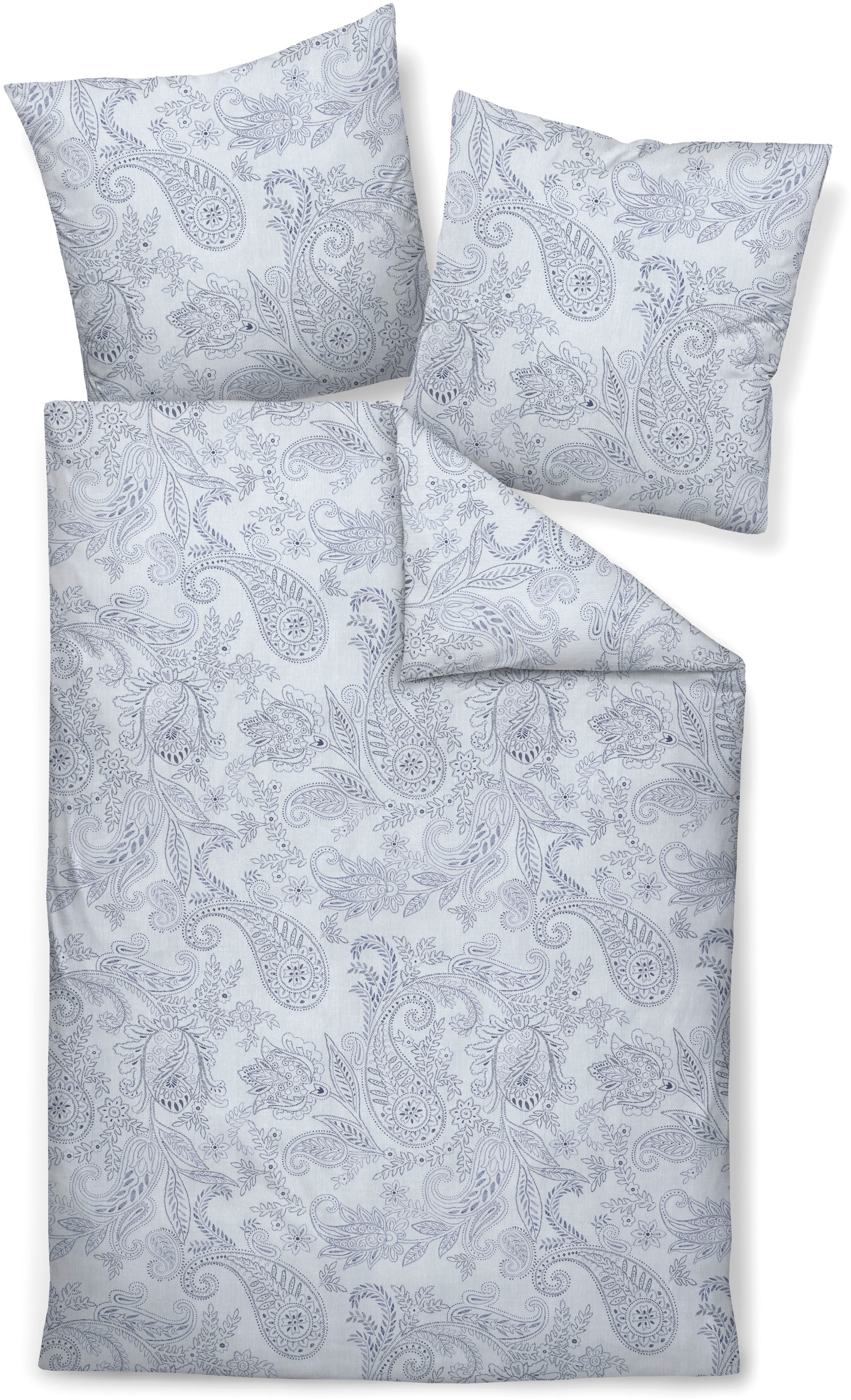 Janine Bettwäsche »Soft-Cotton71001 0«, mit Reissverschluss