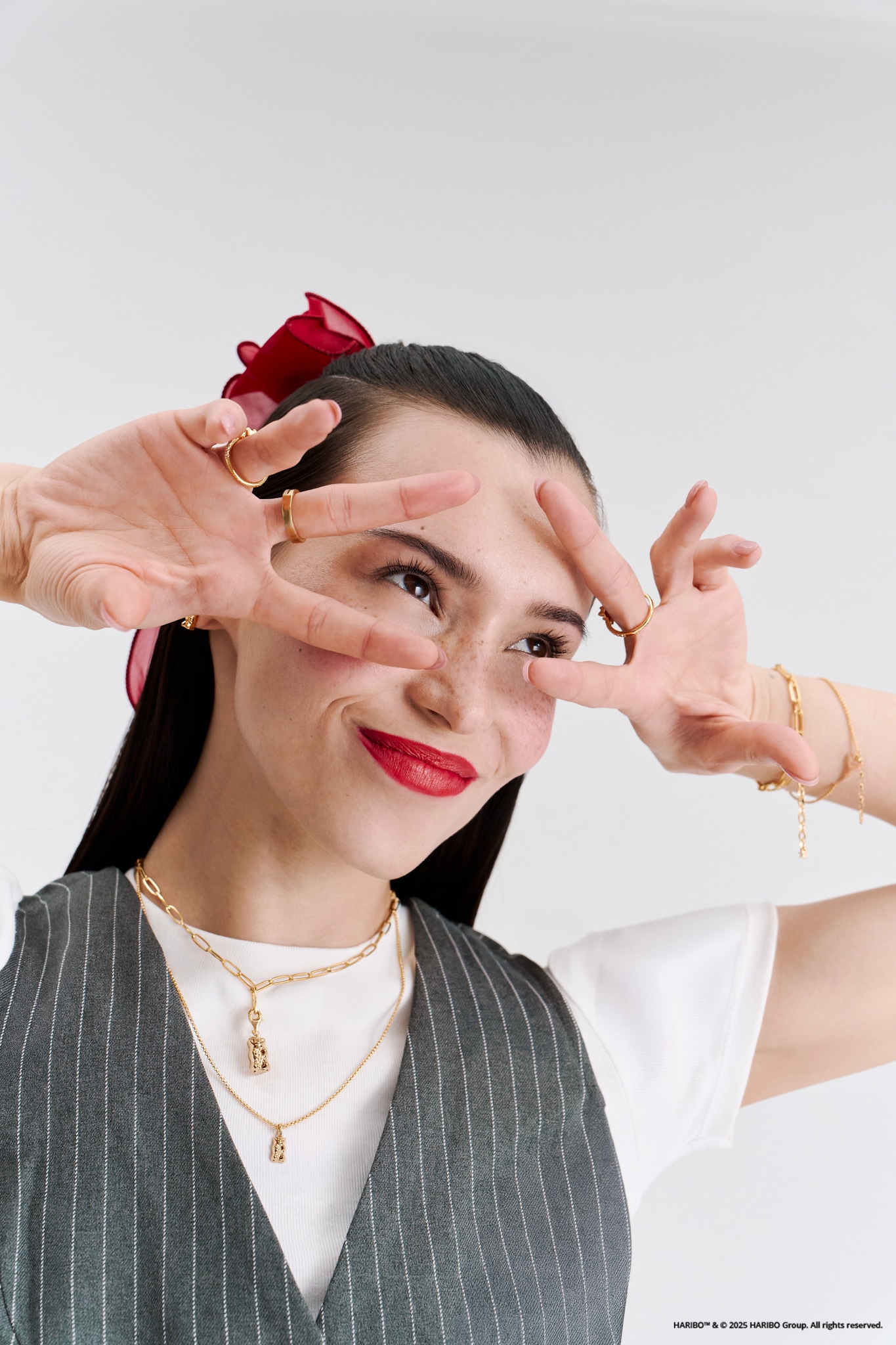 THOMAS SABO Kette mit Anhänger »THOMAS SABO x HARIBO: Kette mit Goldbär«