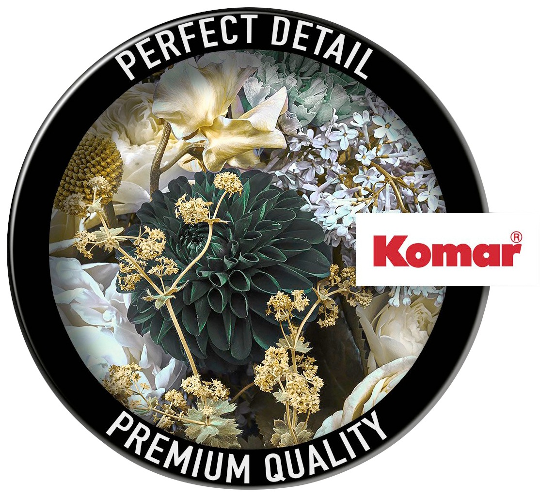 Komar Vliestapete »Digitaldruck Vlies - Gentle Bloom - Größe 200 x 250 cm«, bedruckt, Wohnzimmer, Schlafzimmer