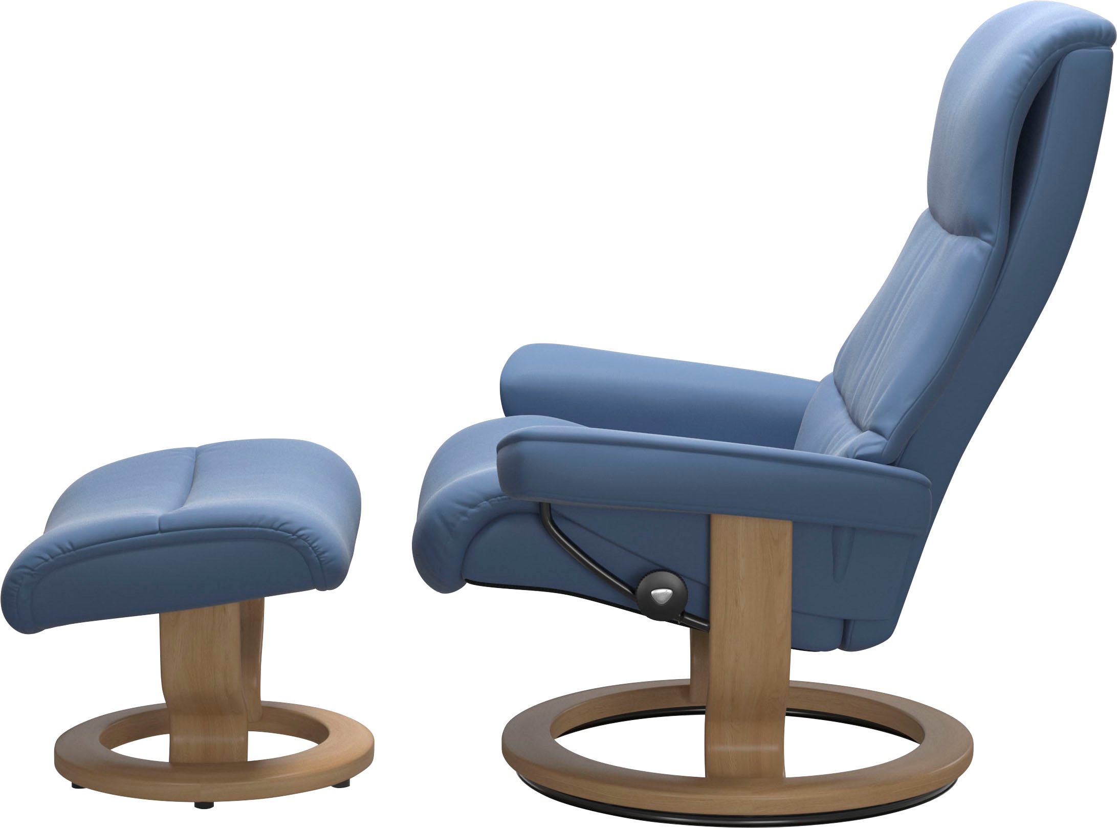 Stressless® Fußhocker »View« mit Classic Base,Gestell Eiche