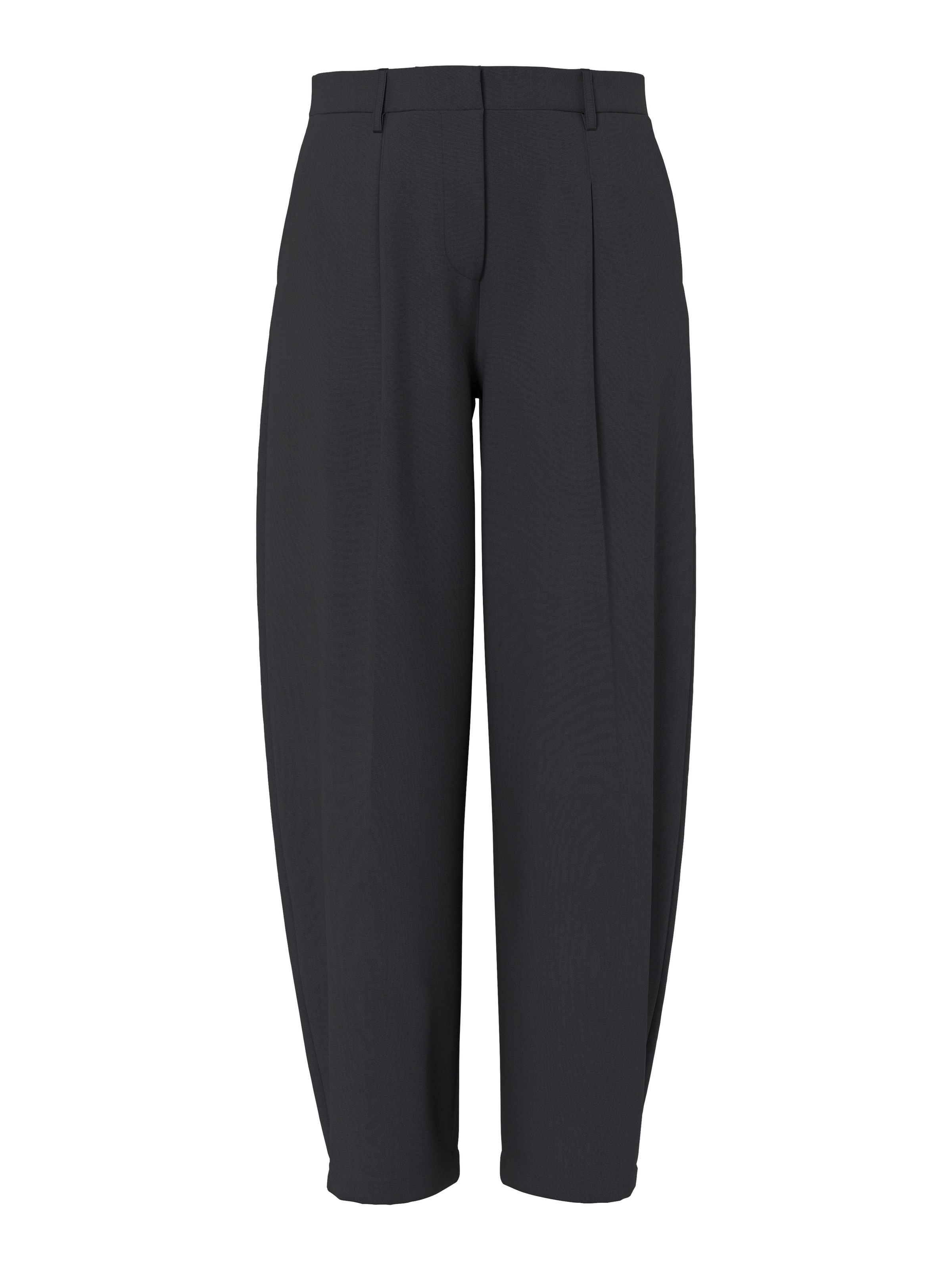 pieces Anzughose »PCBOSELLA MW BARREL PANTS NOOS BC«  Materialmix, barrel fit