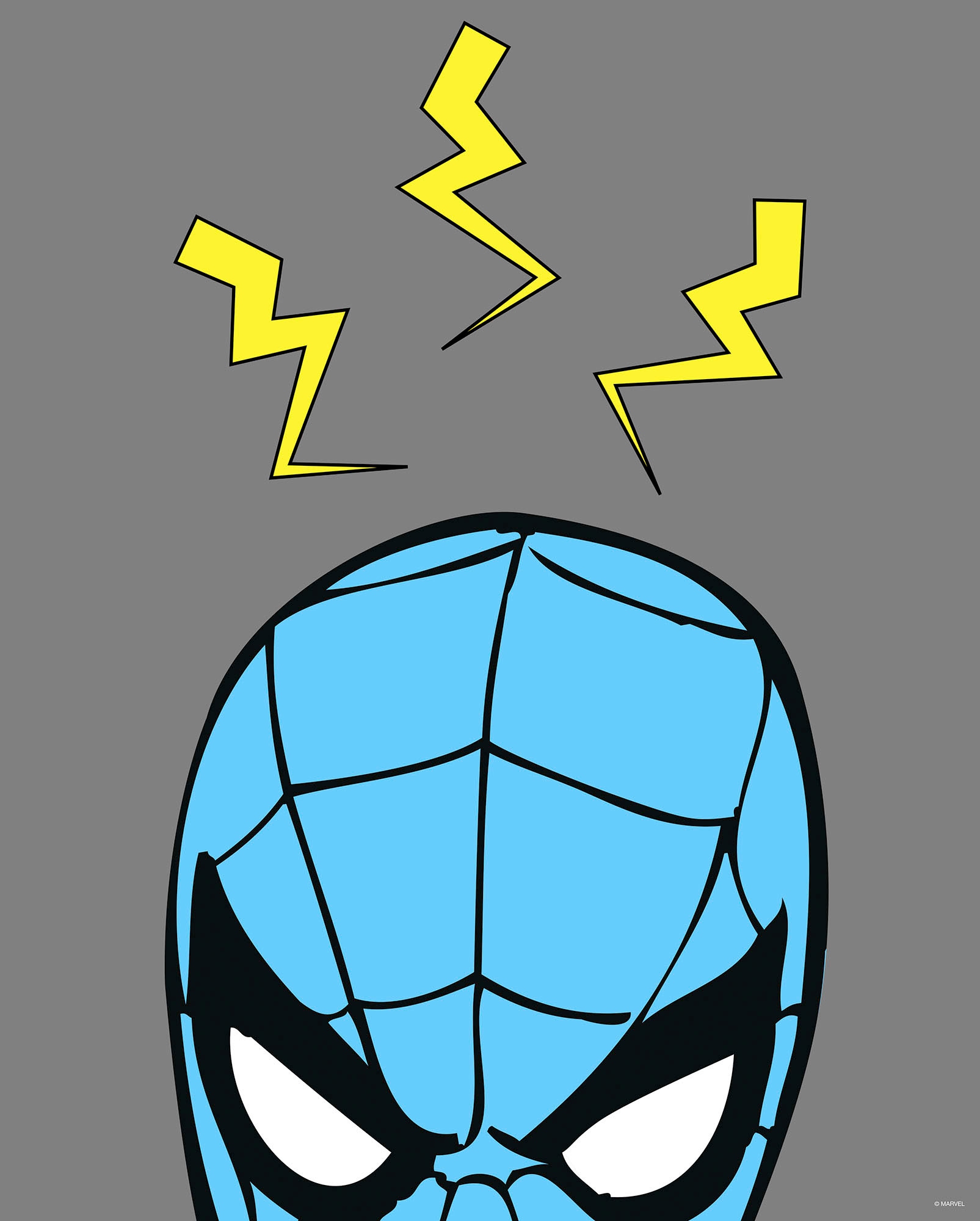 Komar Wandbild »Marvel PowerUp Spider-Man Sense«, (1 St.), Deutsches Premium-Poster Fotopapier mit seidenmatter Oberfläche und hoher Lichtbeständigkeit. Für fotorealistische Drucke mit gestochen scharfen Details und hervorragender Farbbrillanz.