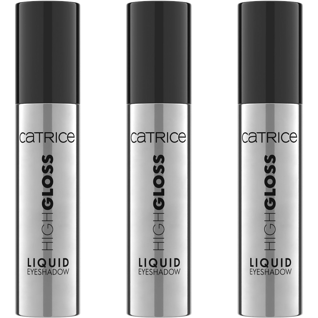 Catrice Lidschatten »High Gloss Liquid Eyeshadow«, (Set, 3 tlg.)