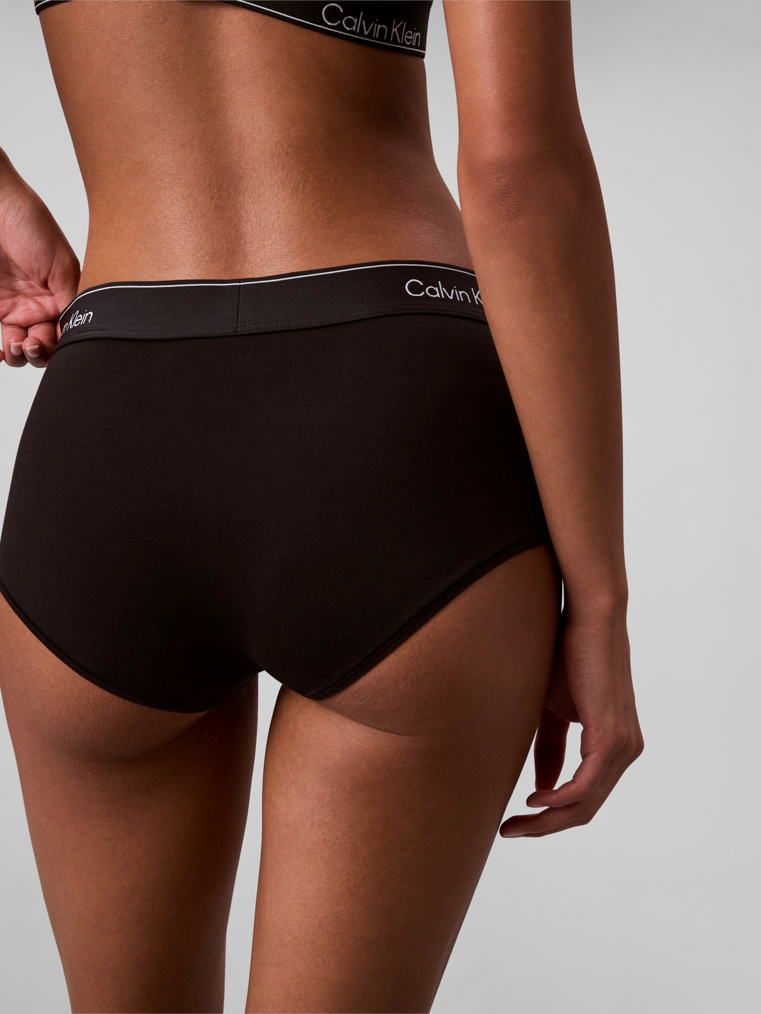 Calvin Klein Underwear Panty »BOYSHORT« elastischer Logo-Bund