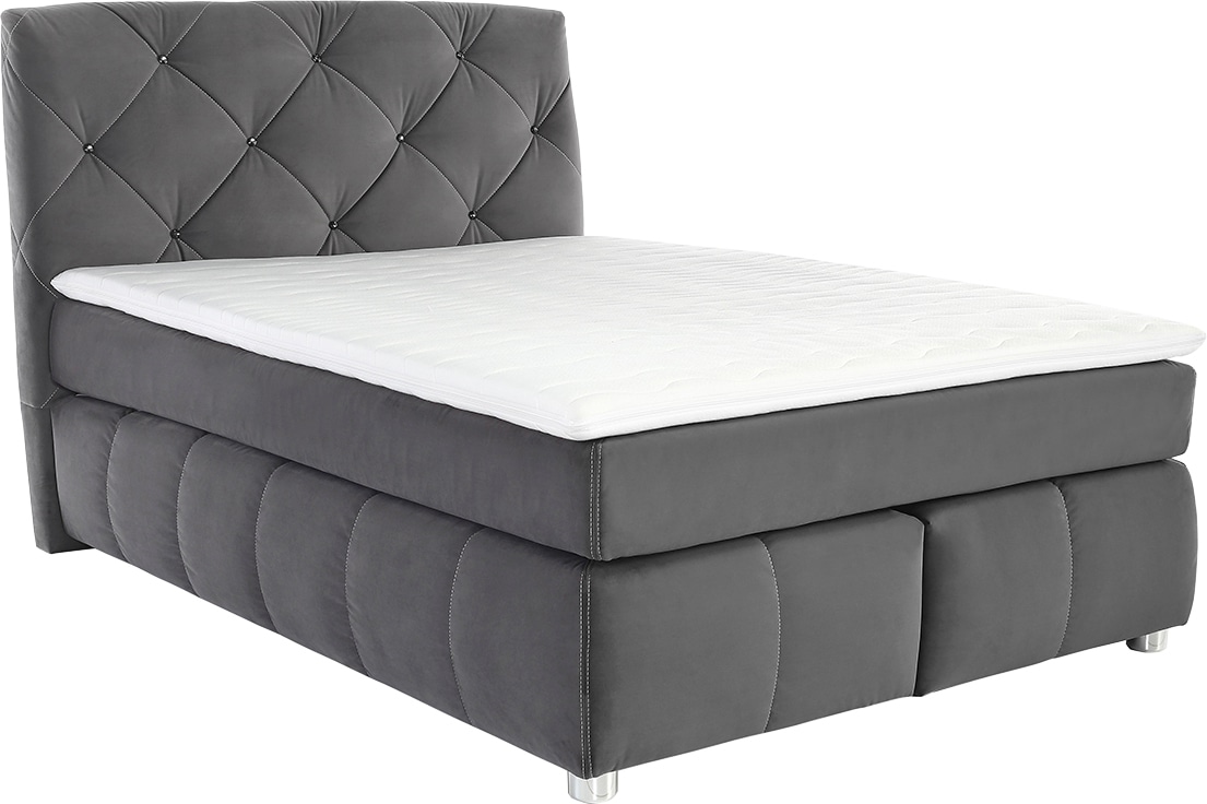 Jockenhöfer Gruppe Boxspringbett Bella, mit Kaltschaum-Topper