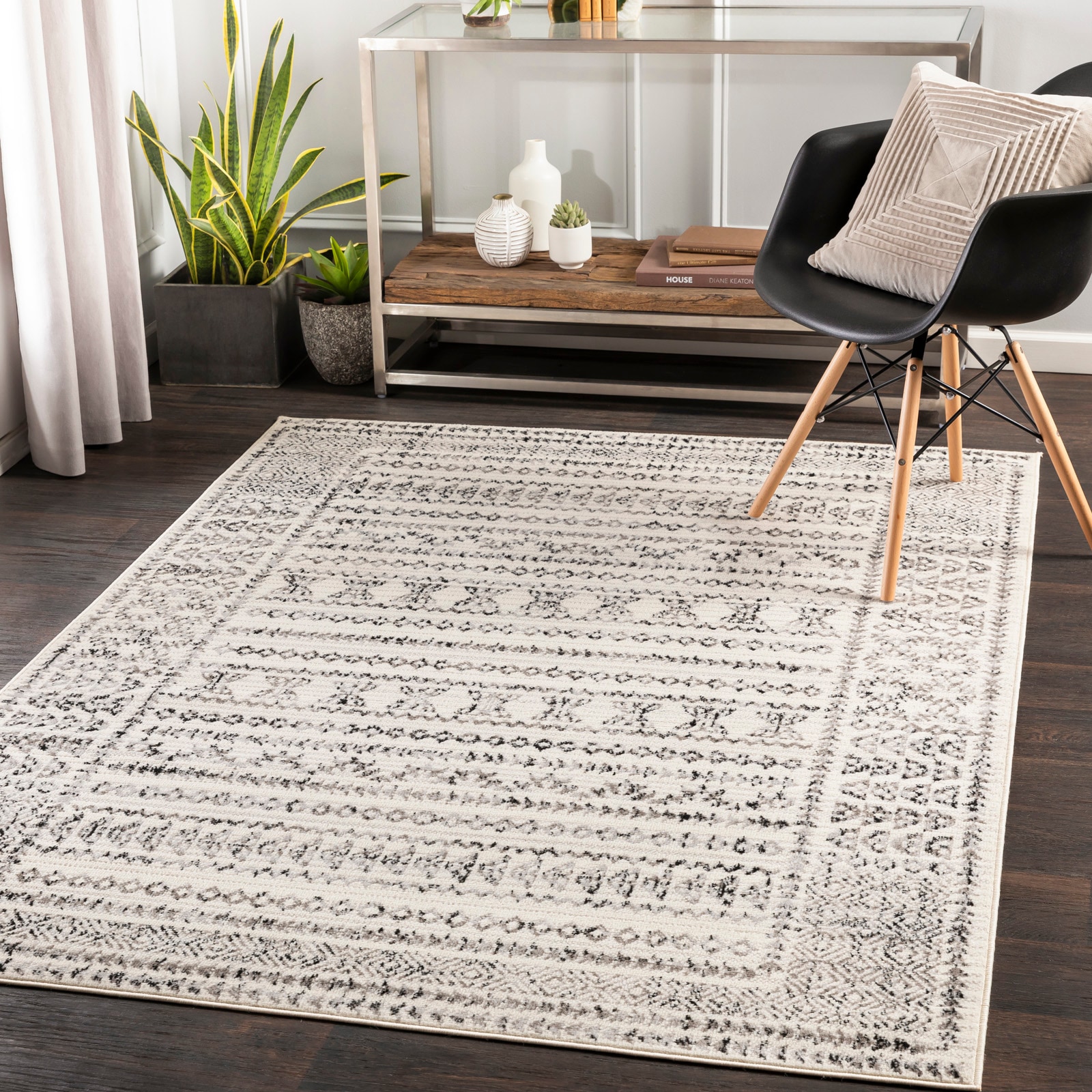 Livabliss Teppich »IPOH«, rechteckig, 11 mm Höhe, Skandinavischer Teppich, Kurzflor Boho-Wohnzimmerteppich, Läufer