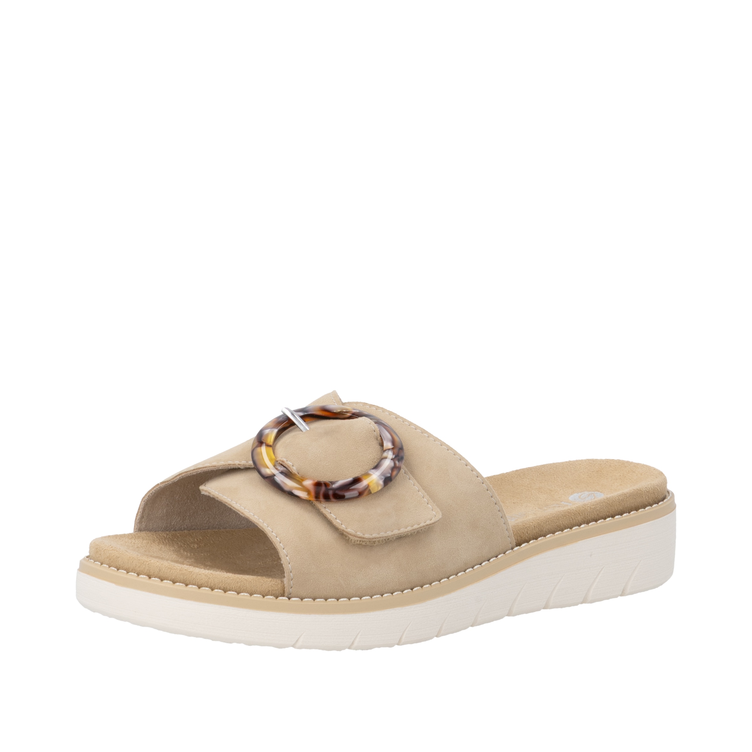 Remonte Pantolette  Sommerschuh, Hausschuh mit praktischem Klettverschluss