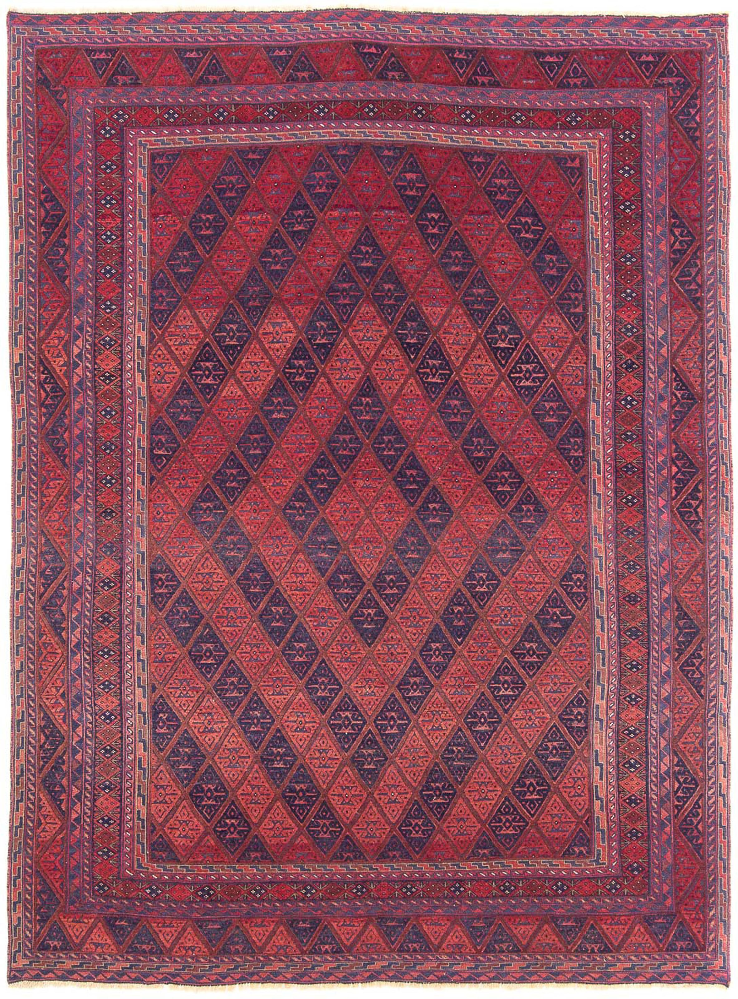 morgenland Wollteppich »Kelim - Oriental - 279 x 206 cm - dunkelrot«, recht günstig online kaufen