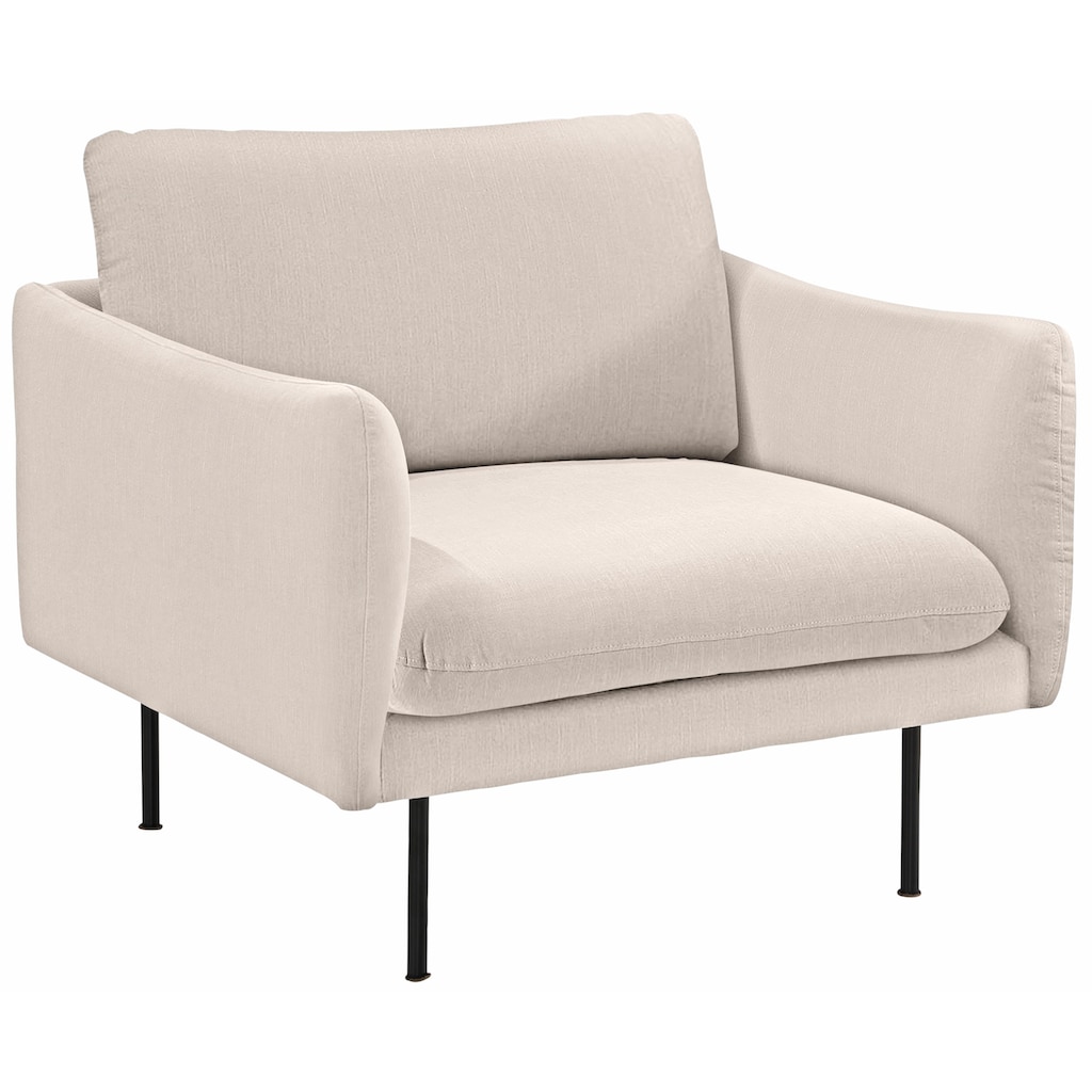 andas Sessel »Mavis«, mit losen Sitz- und Rückenkissen, skandinavischer Stil