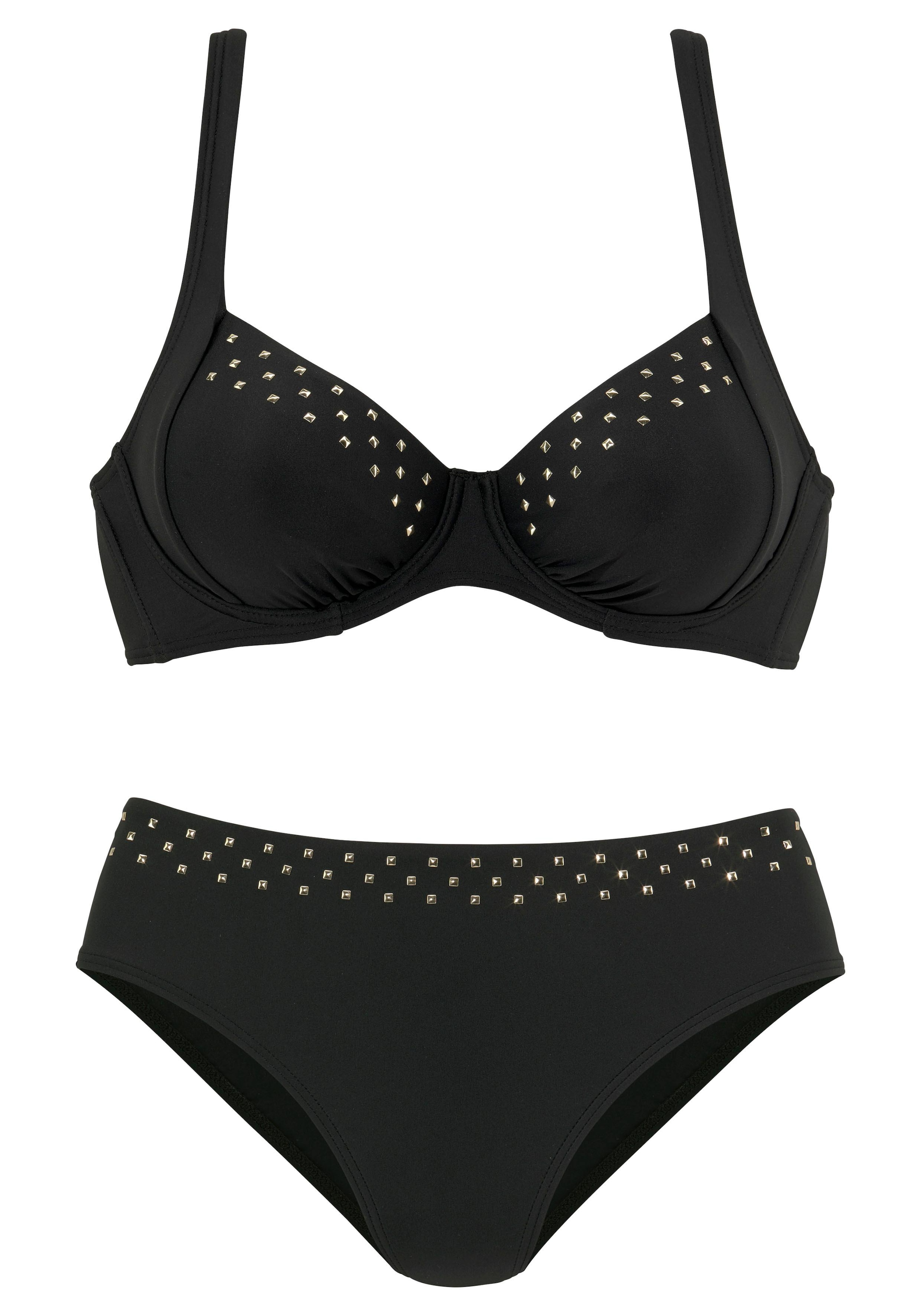 2. Bild von LASCANA Bügel-Bikini, mit Ziernieten