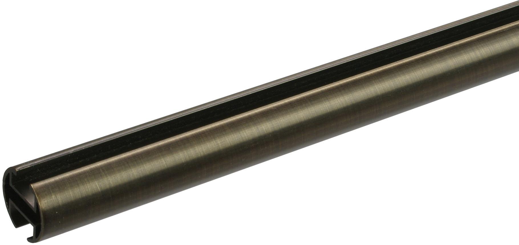Liedeco Gardinenstange »CELBULLE02SG2L«, 2 läufig-läufig, Fixmaß, 2-läufig im Fixmaß Ø 25/20 mm
