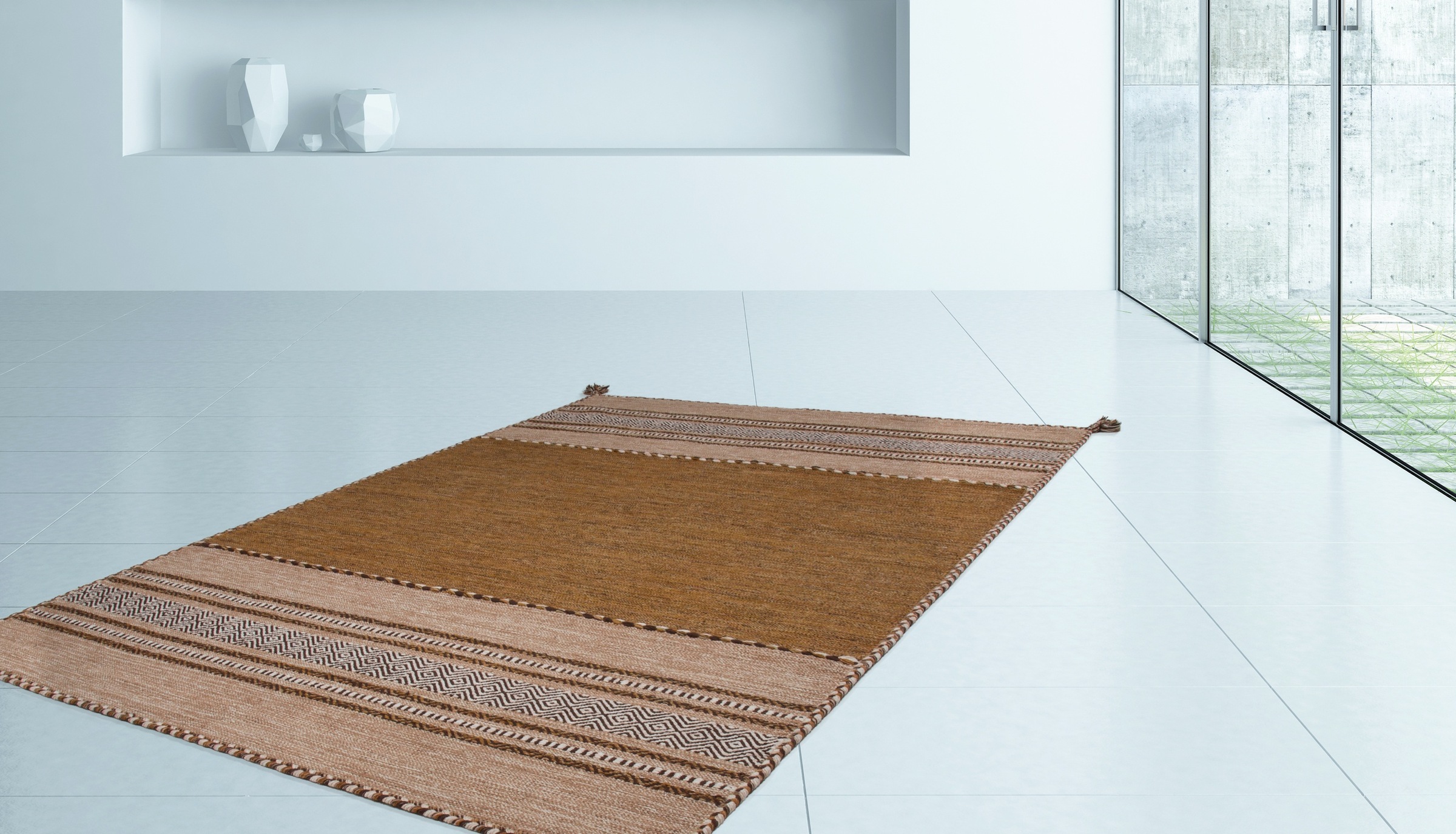 Kayoom Teppich »Alhambra 335«, rechteckig, 5 mm Höhe, Maschinell gewebter F günstig online kaufen
